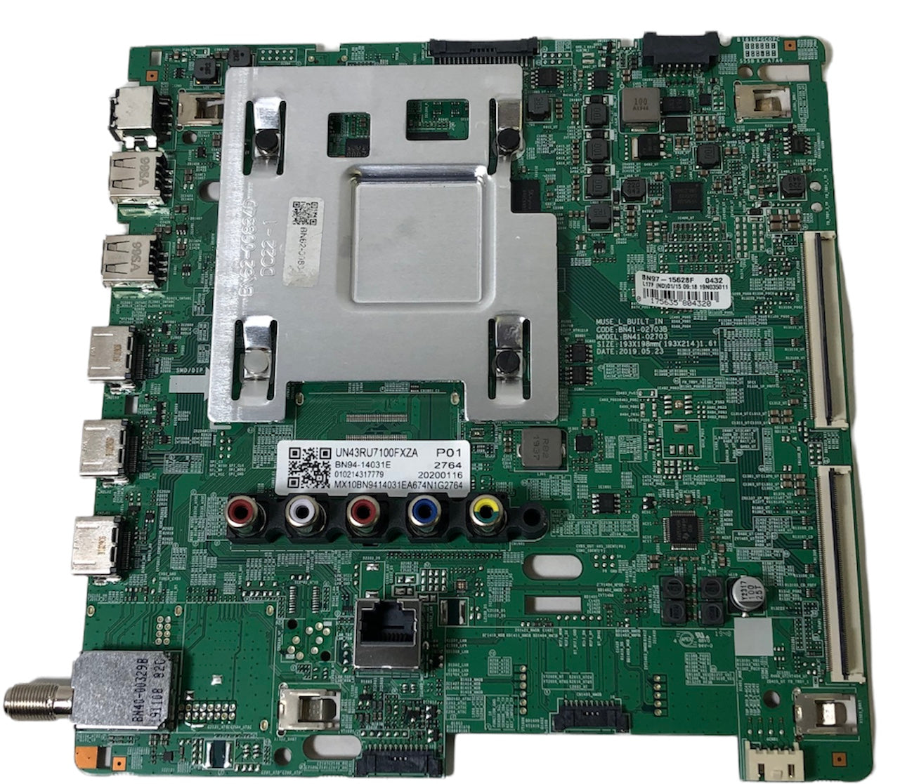 Samsung BN94-14031E Main Board for UN43RU7100FXZA (Version CC06)