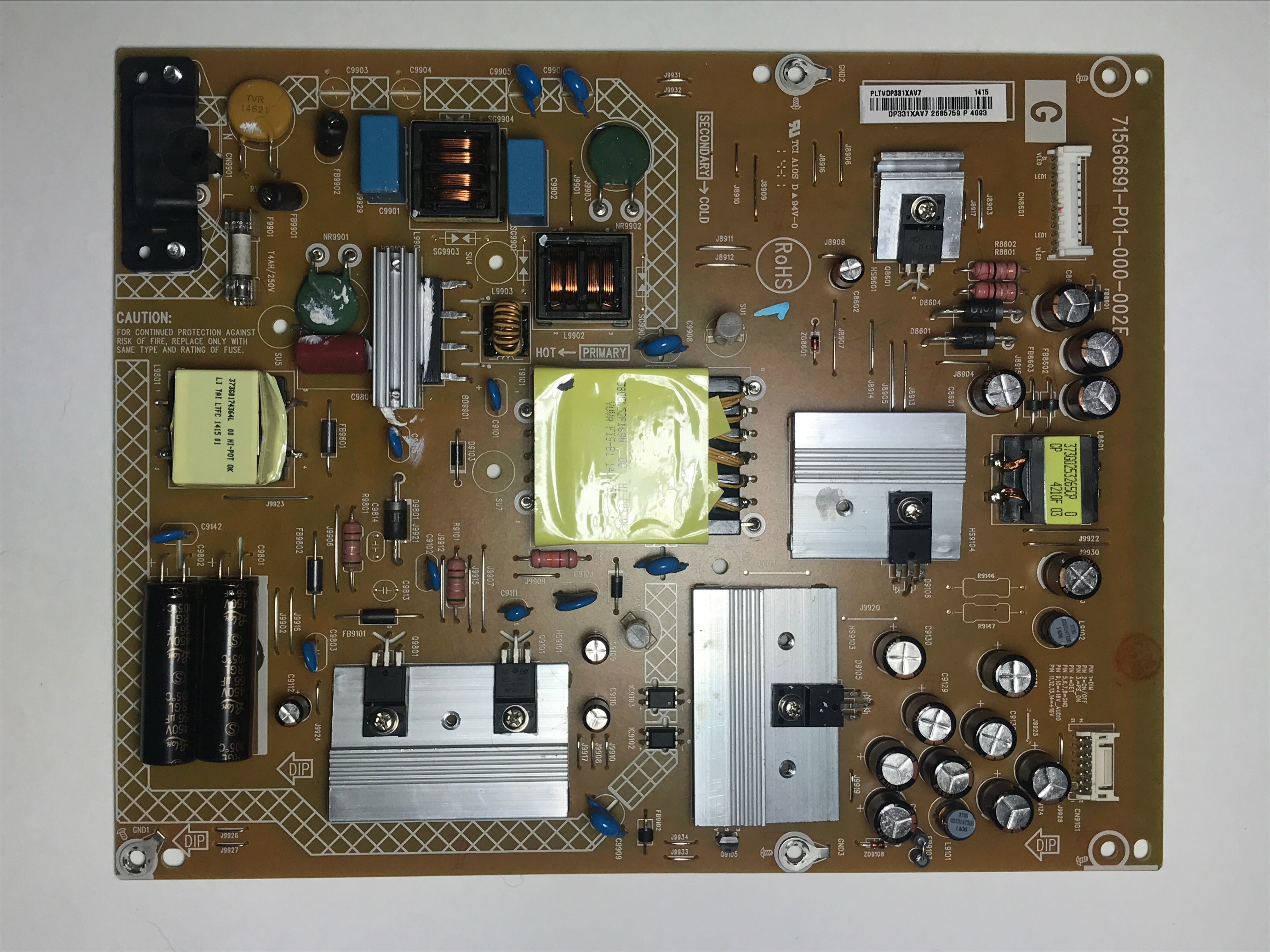 Sony 1-895-632-21 Power Supply / LED Board