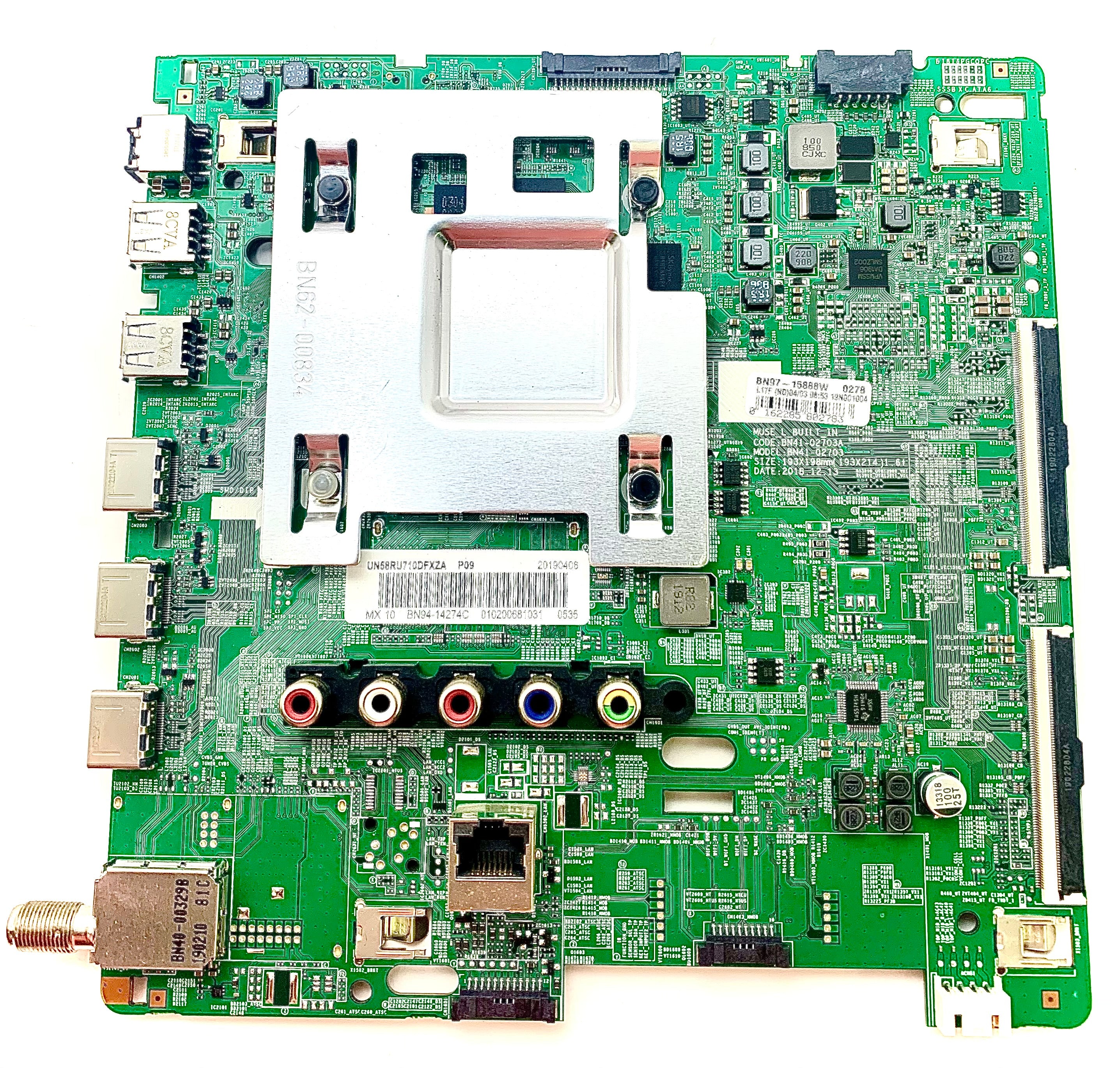 Samsung BN94-14274C Main Board for UN58RU7100FXZA (Version DA02)