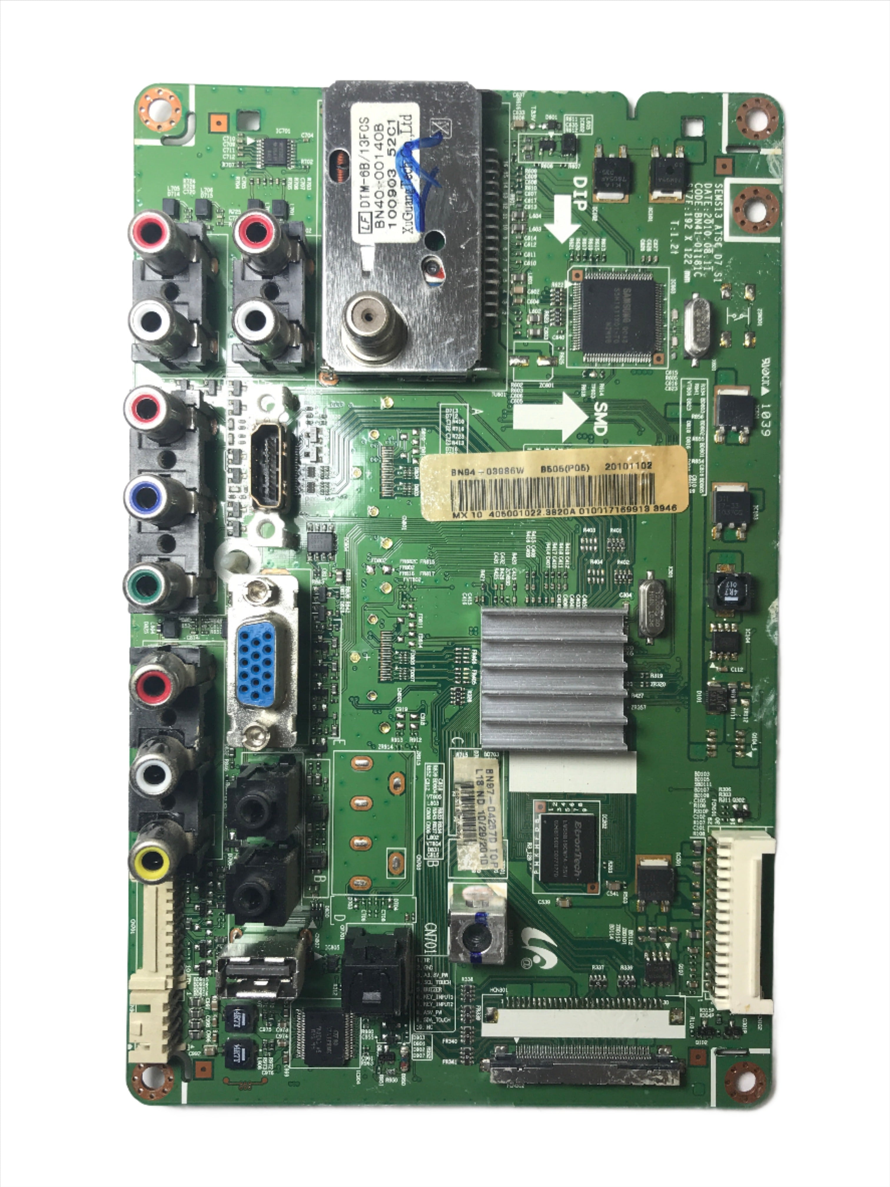 Samsung BN94-03986W Main Board for LN40C500F3FXZA