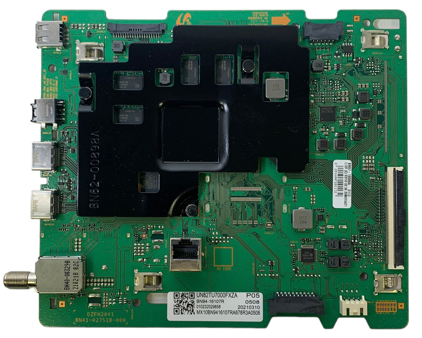 Samsung BN94-16107R Main Board for UN82TU700DFXZA (FA01 Version)