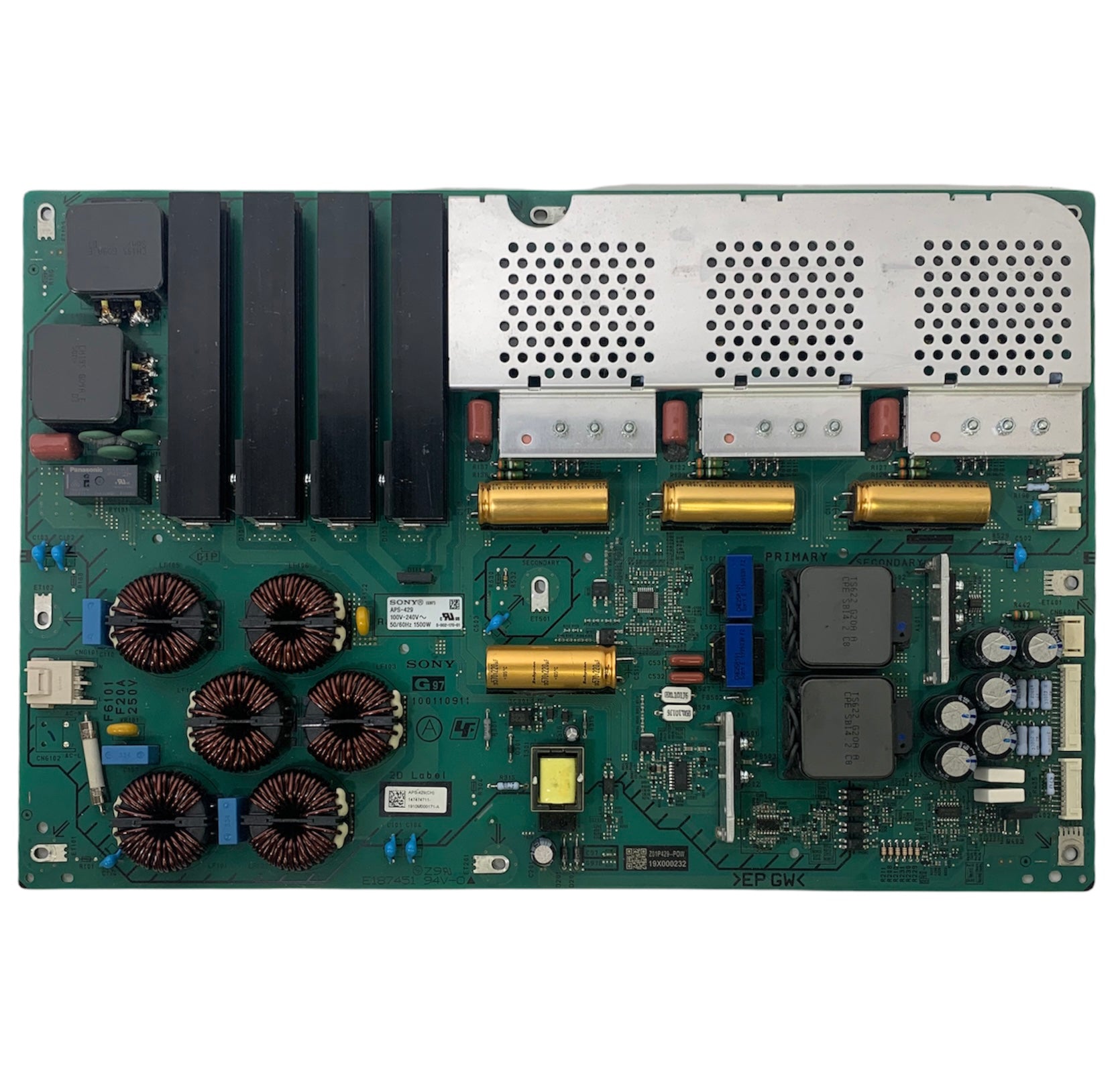 Sony 1-474-747-11 G97 Main Power Supply Board