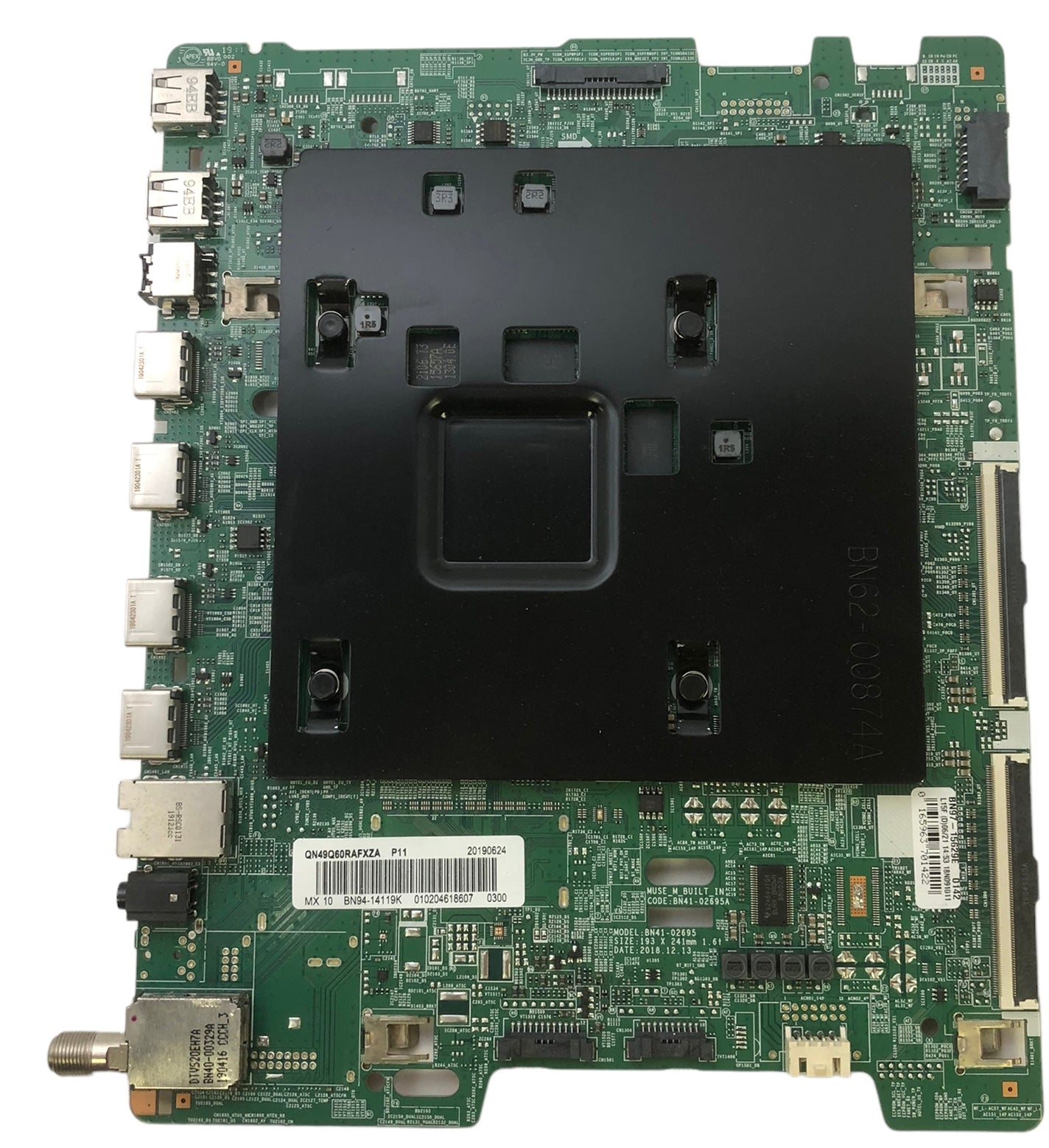 Samsung BN94-14119K Main Board for QN49Q6DRAFXZA (Version FA01)