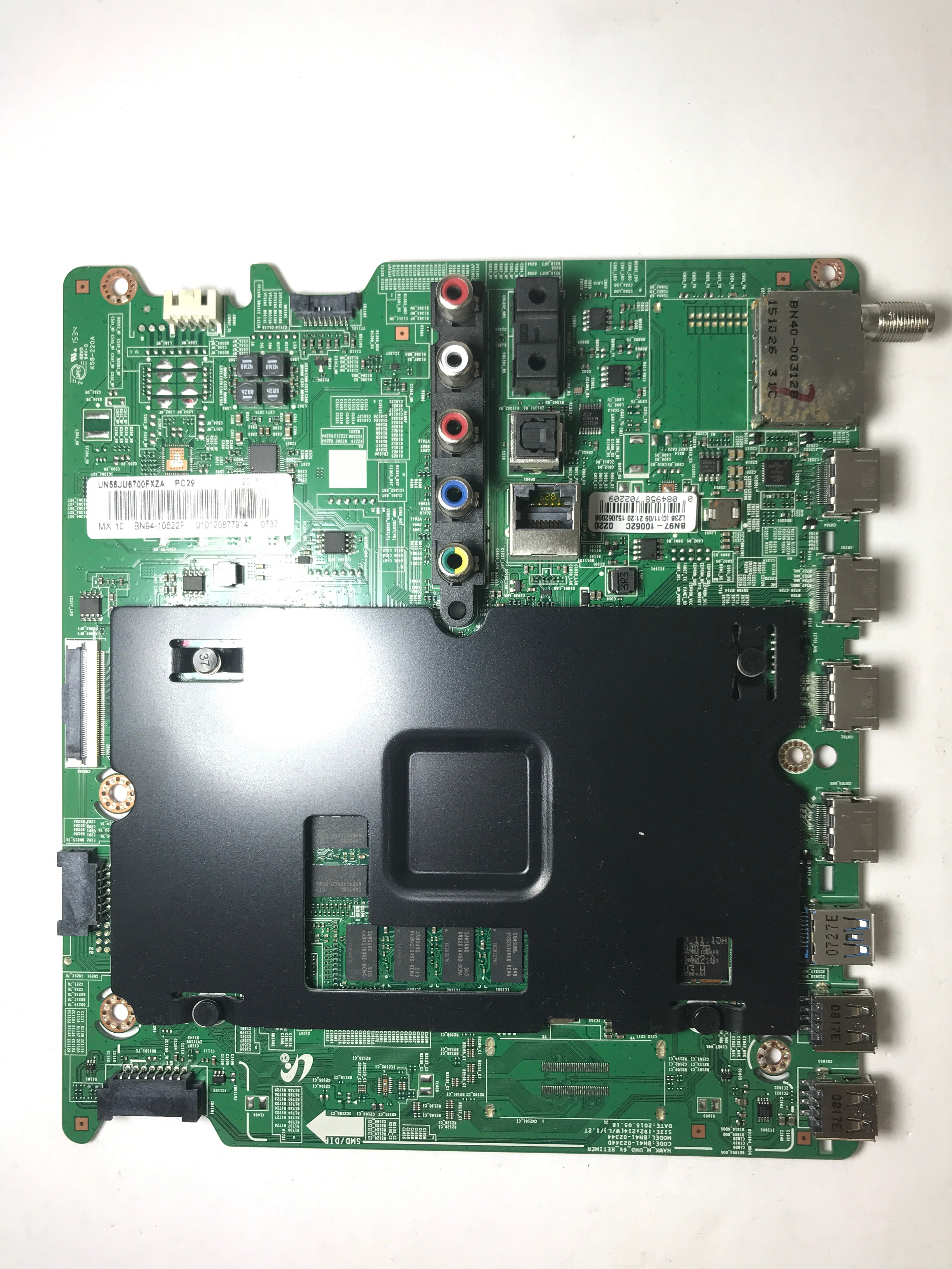 Samsung BN94-10522F Main Board for UN55JU6700FXZA (Version UH02)