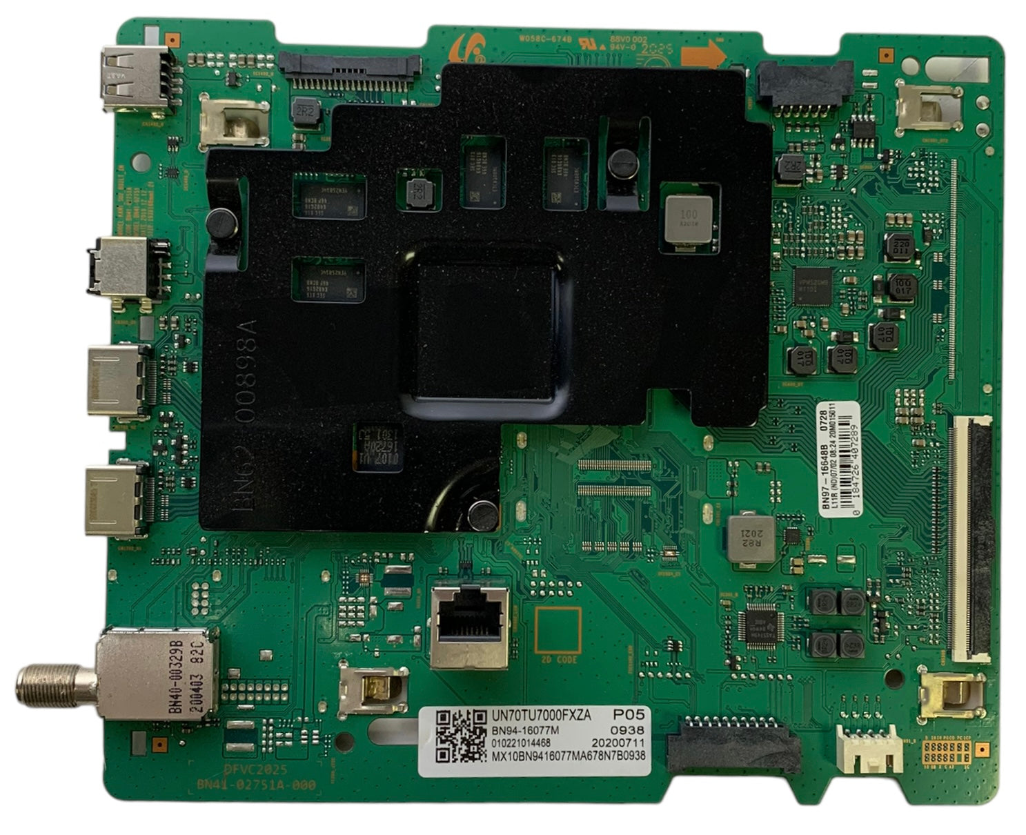 Samsung BN94-16077M Main Board for UN70TU700DFXZA UN70TU7000FXZA (Version GB02)