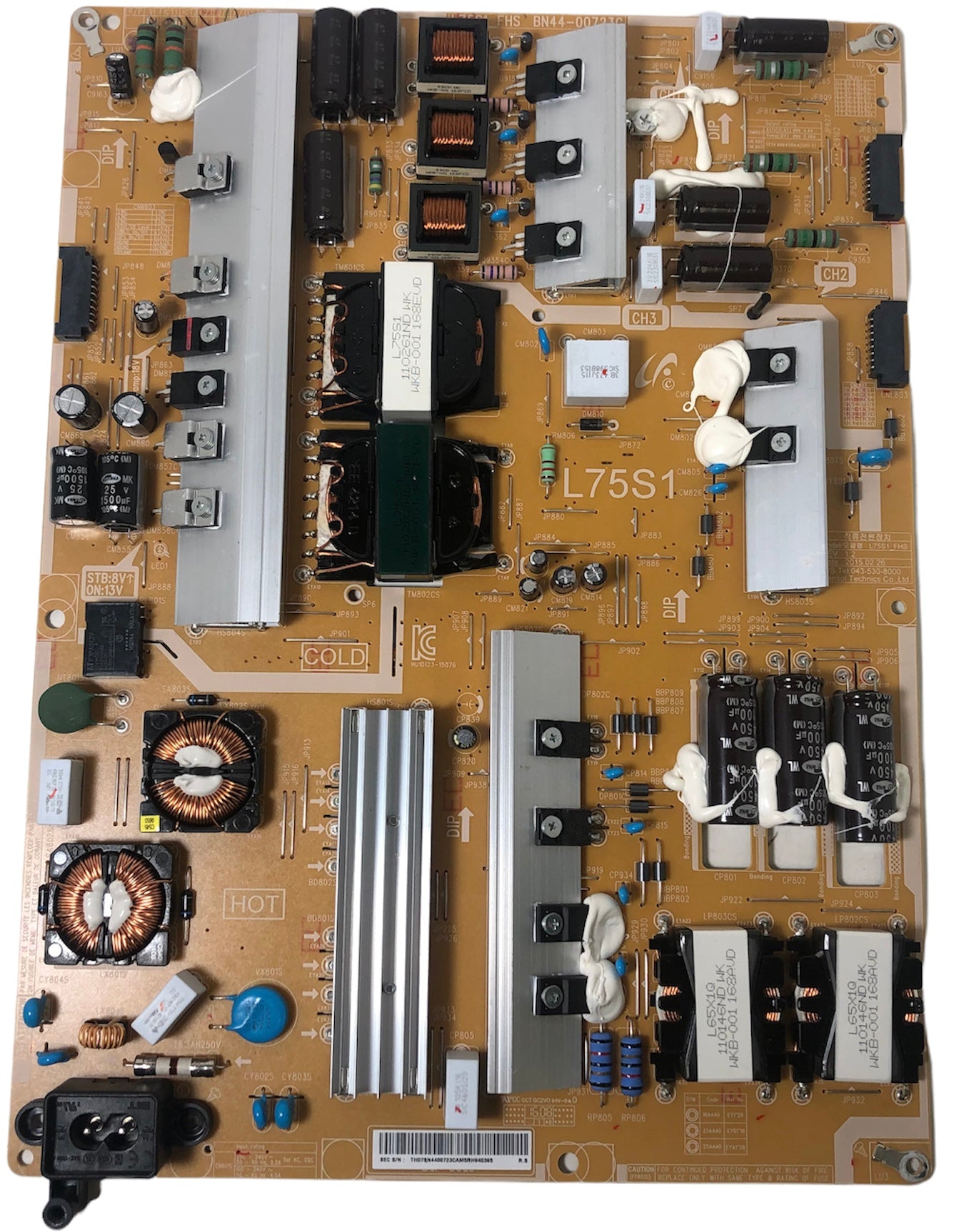 Samsung BN44-00723C Power Supply / LED Board