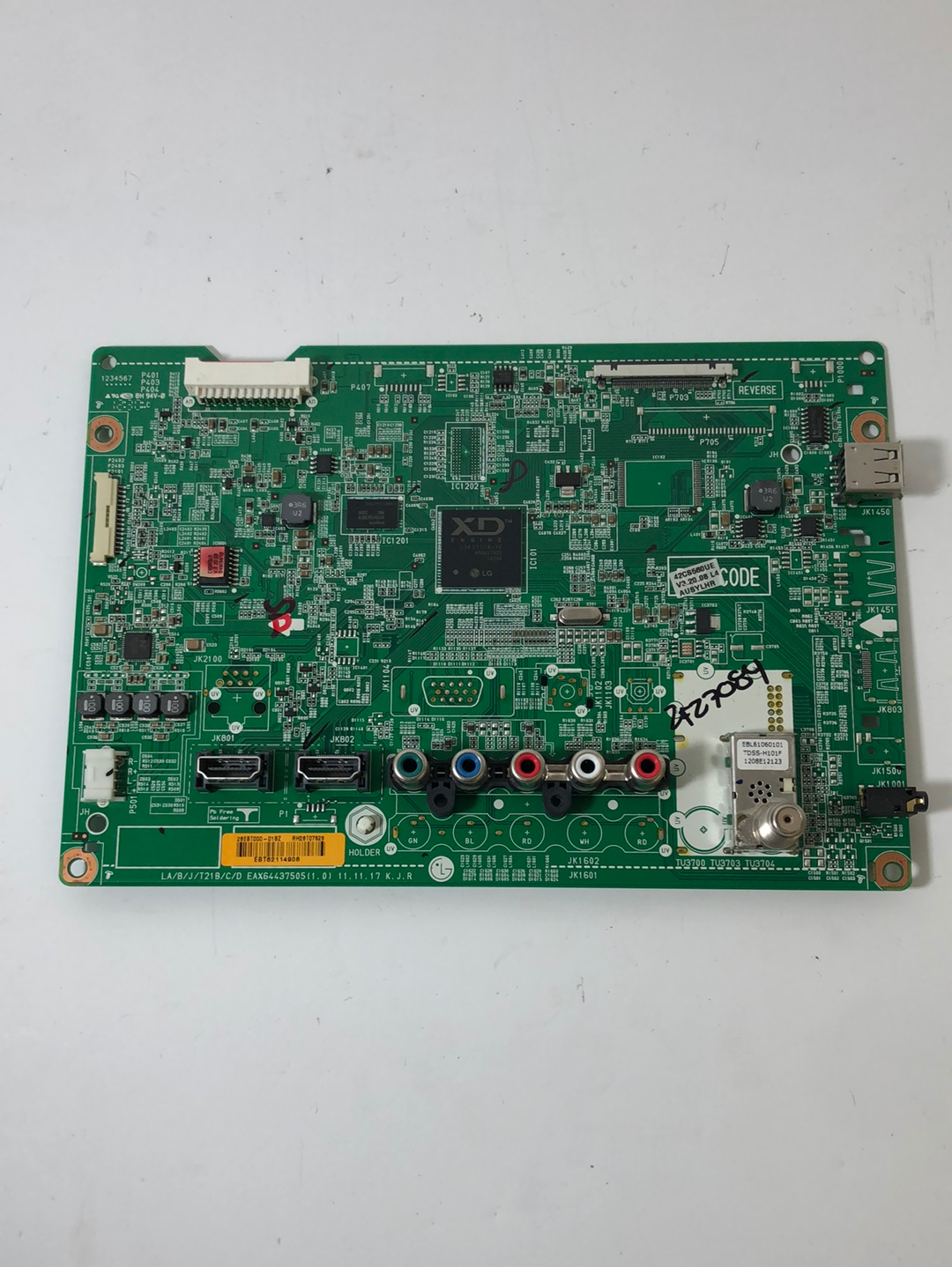 LG EBT62114908 Main Board for 42CS560-UE