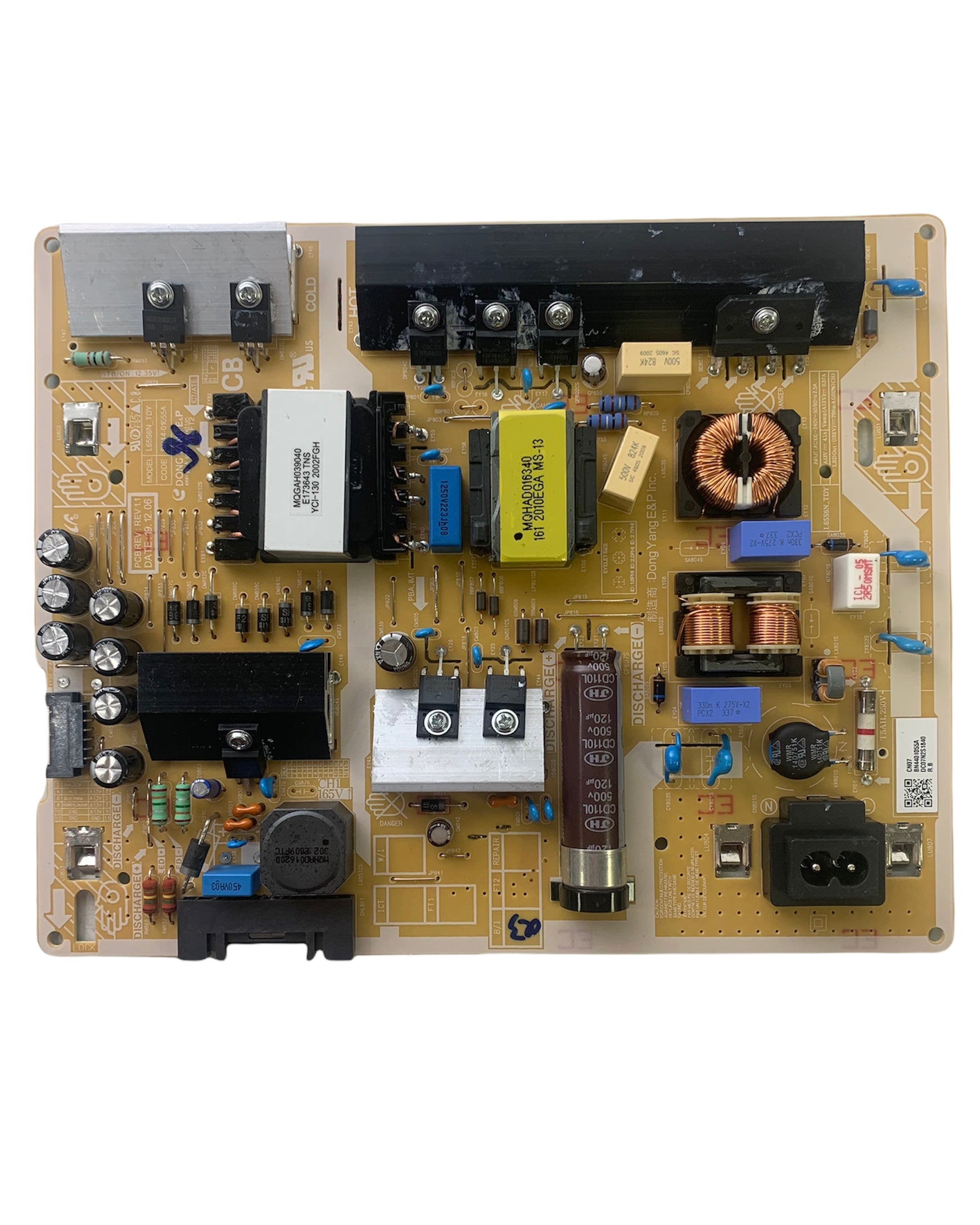 Samsung BN44-01055A Power Supply / LED Board