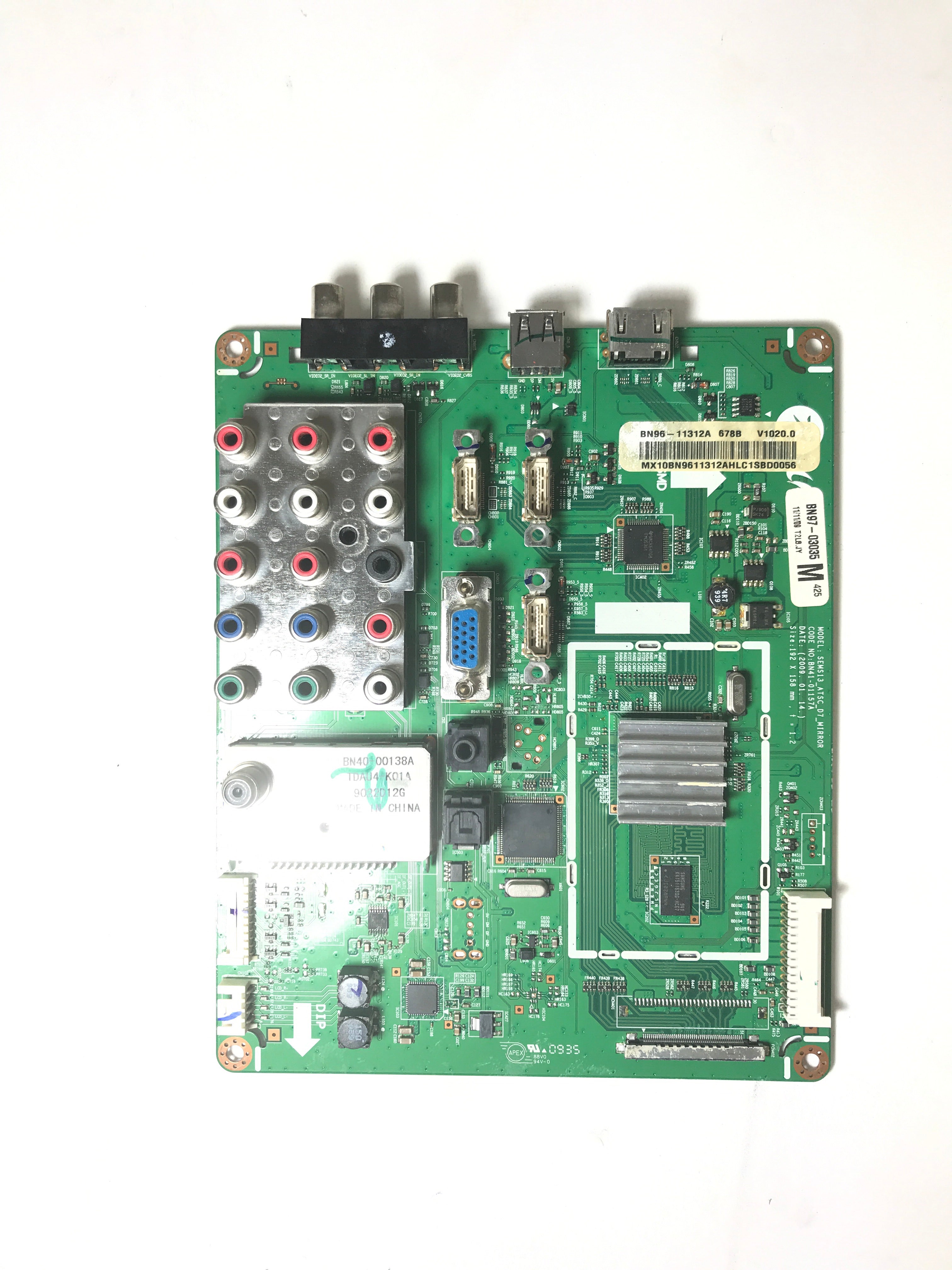 Samsung BN96-11312A (BN97-03035M) Main Board for LN52B550K1FXZA