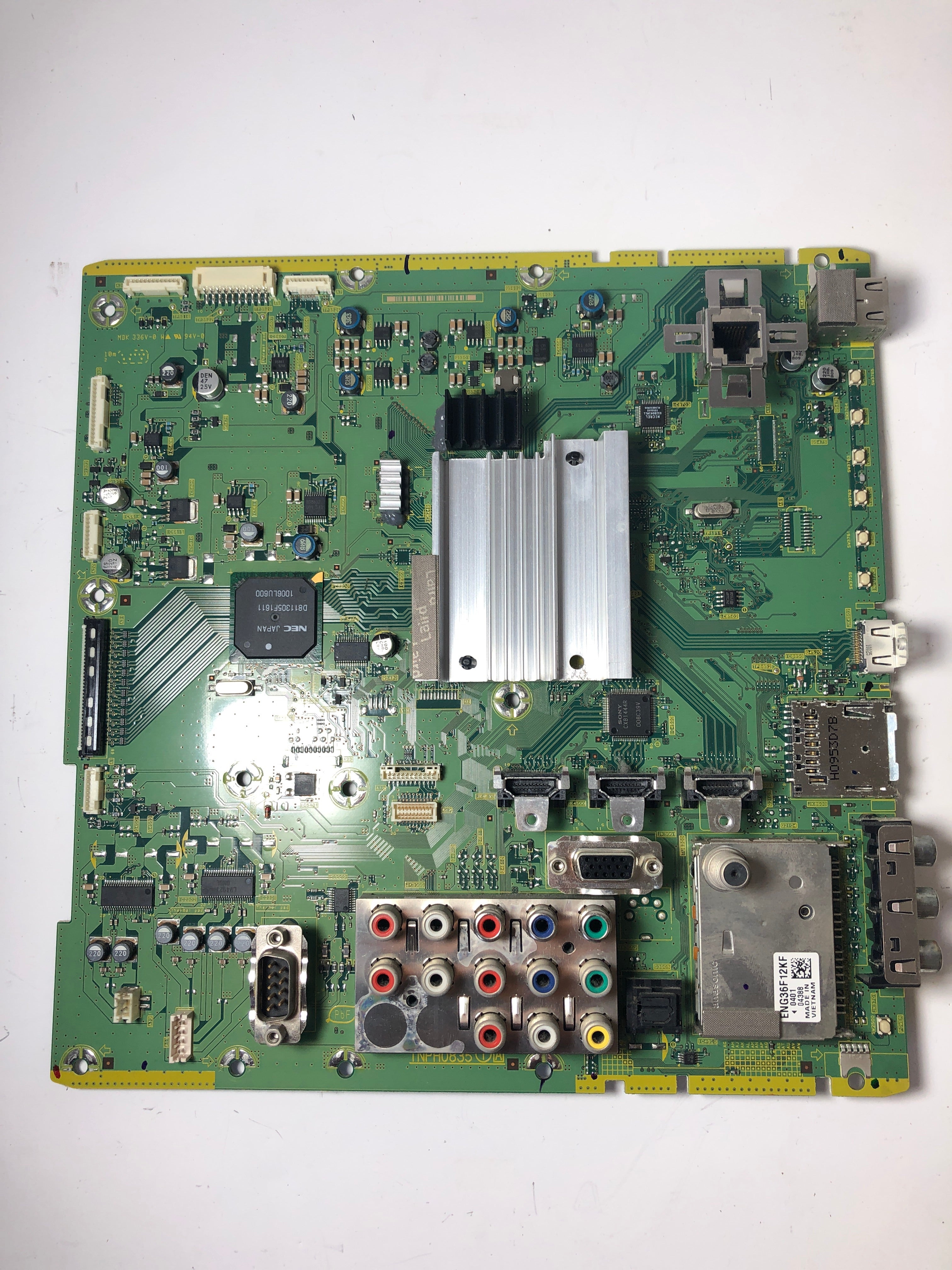 Panasonic TXN/A1LWUUS (TNPH0835AC) A Board for TC-P54VT25