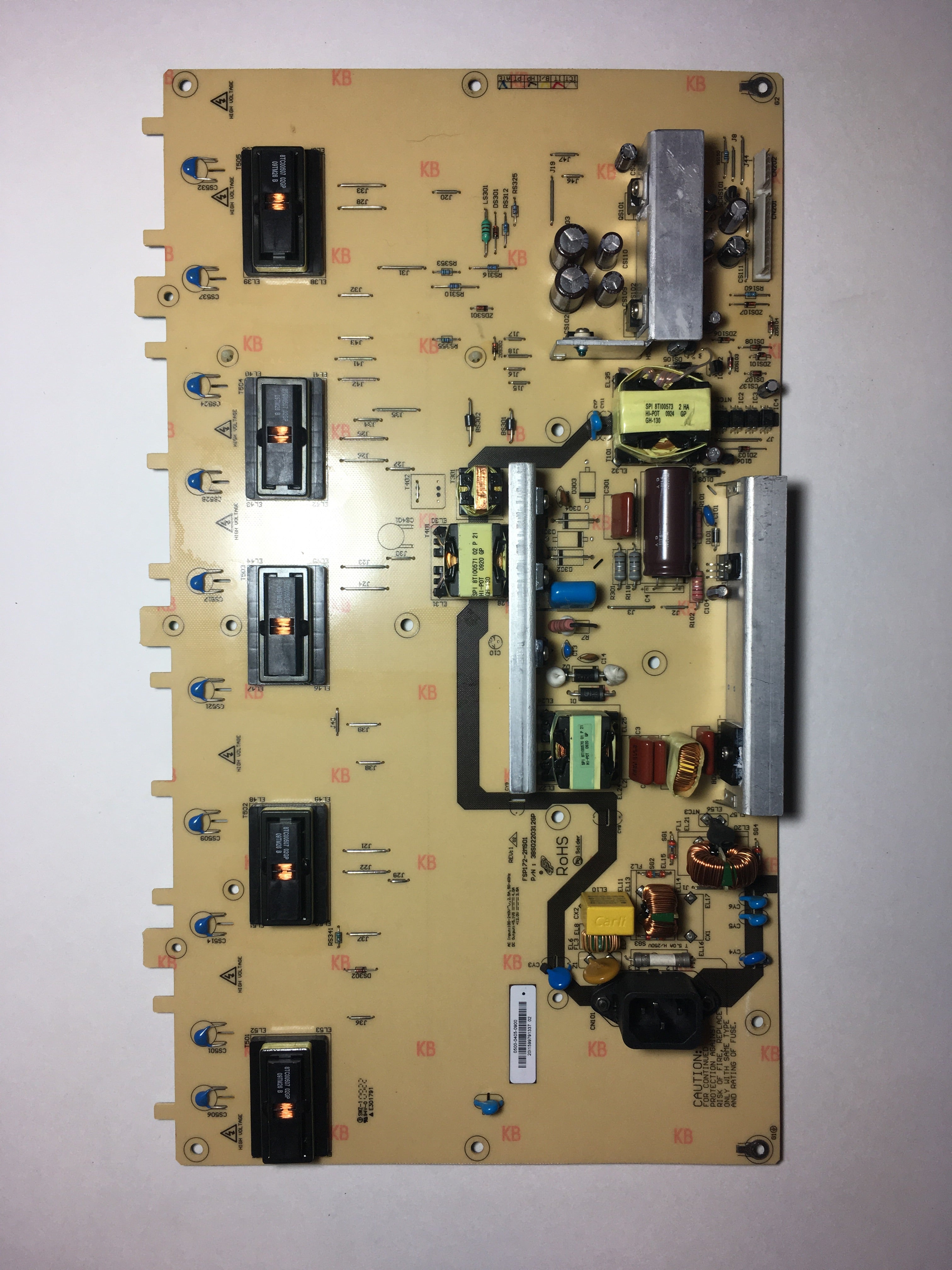 Vizio 0500-0405-0900 (FSP172-2MS01) Power Supply / Backlight Inverter VL370M VO370M