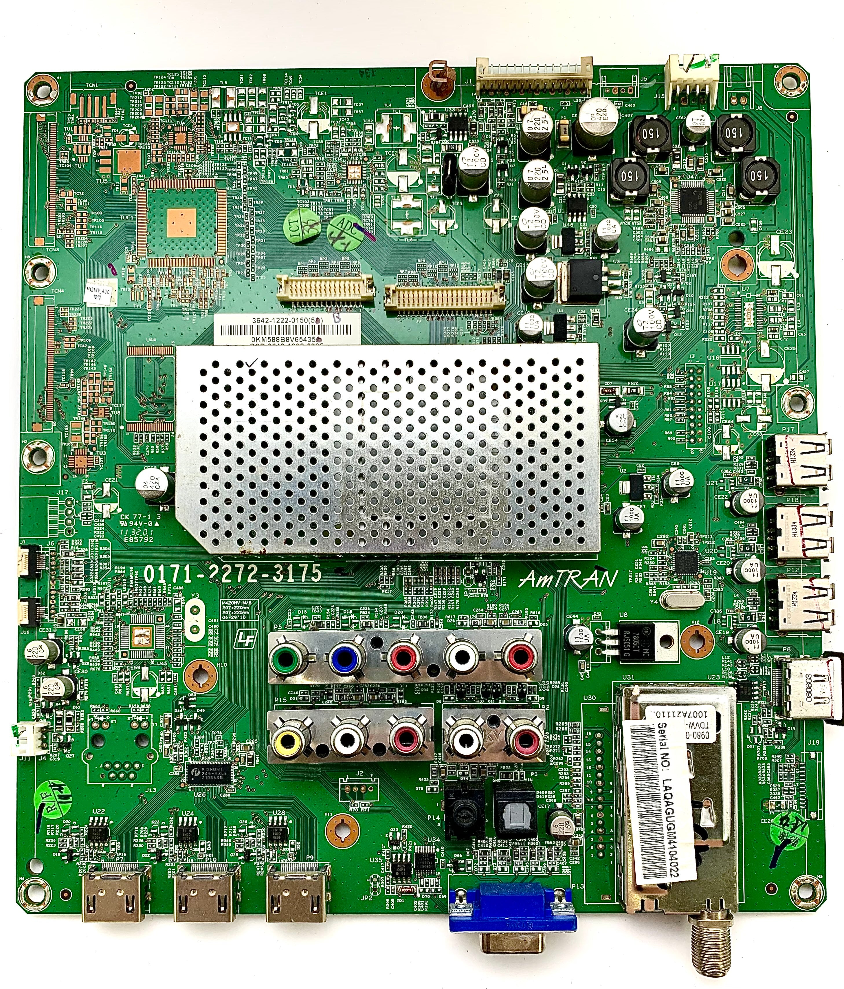 Vizio 3642-1222-0150 (0171-2272-3175) Main Board for M421NV