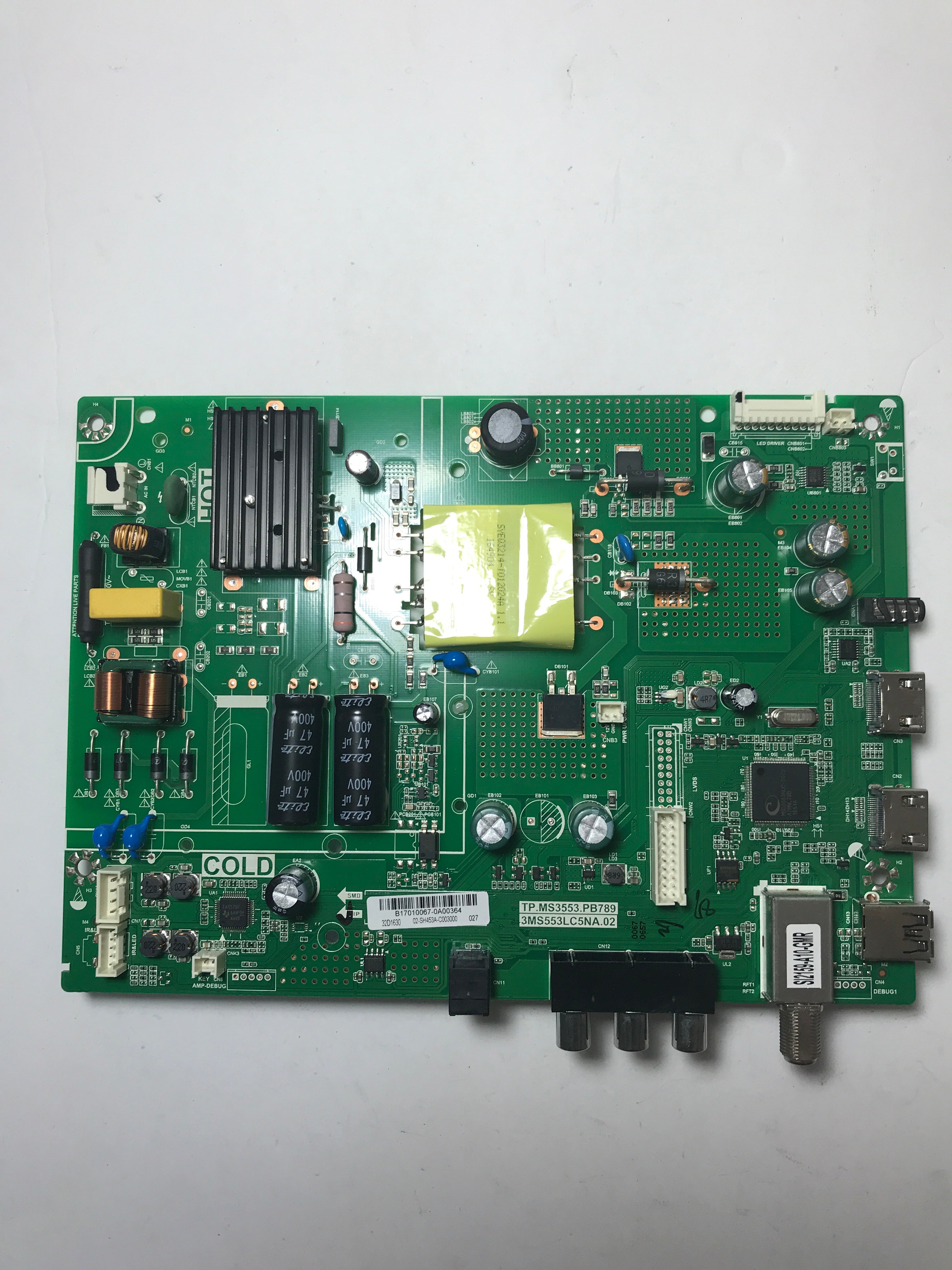 Toshiba 02-SH453A-C003000 Main Board for 32L310U18 32D1630