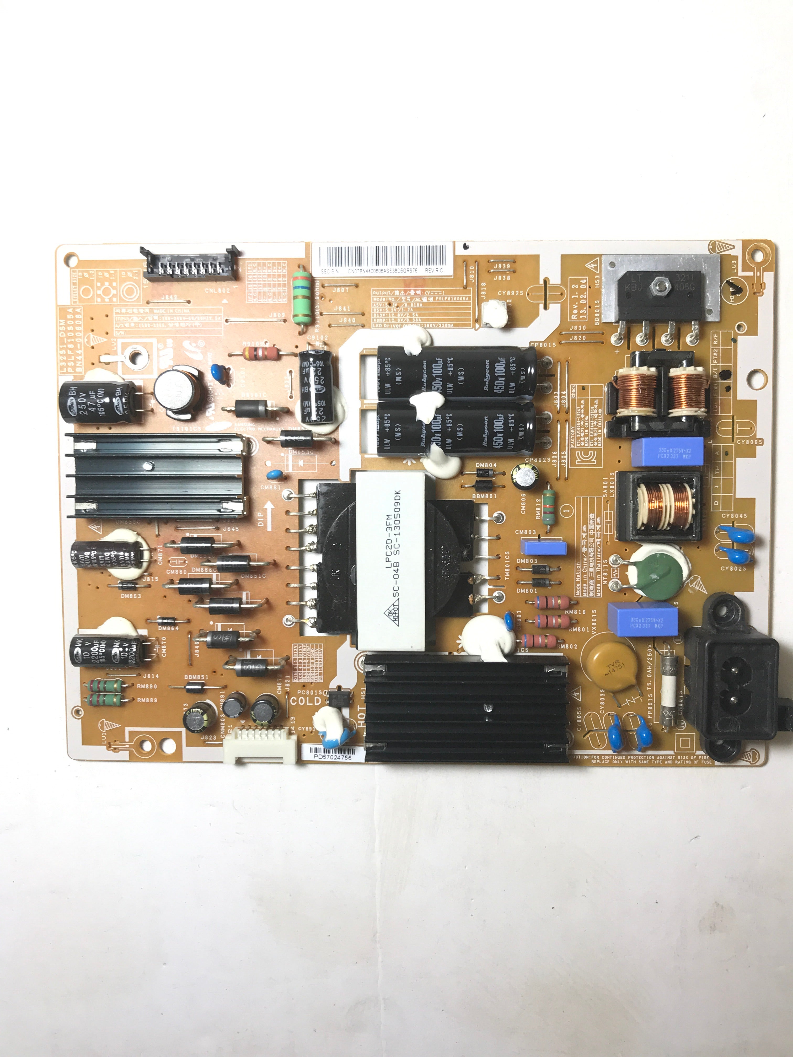 Samsung BN44-00606A (L32S1_DSM) Power Supply / LED Board