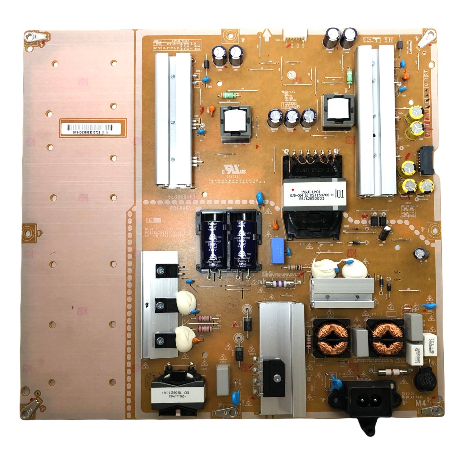 LG EAY63989301 Power Supply / LED Driver Board