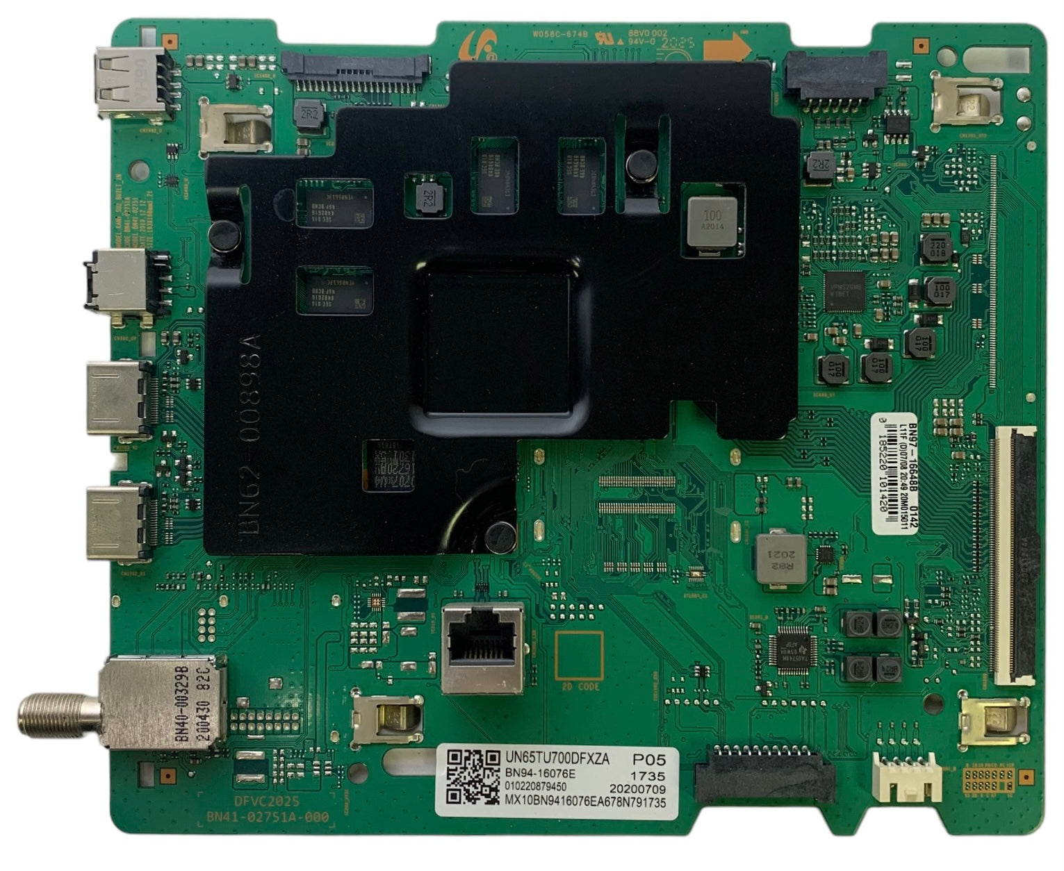 Samsung BN94-16076E Main Board for UN65TU700DFXZA UN65TU7000FXZA (Version CC02)