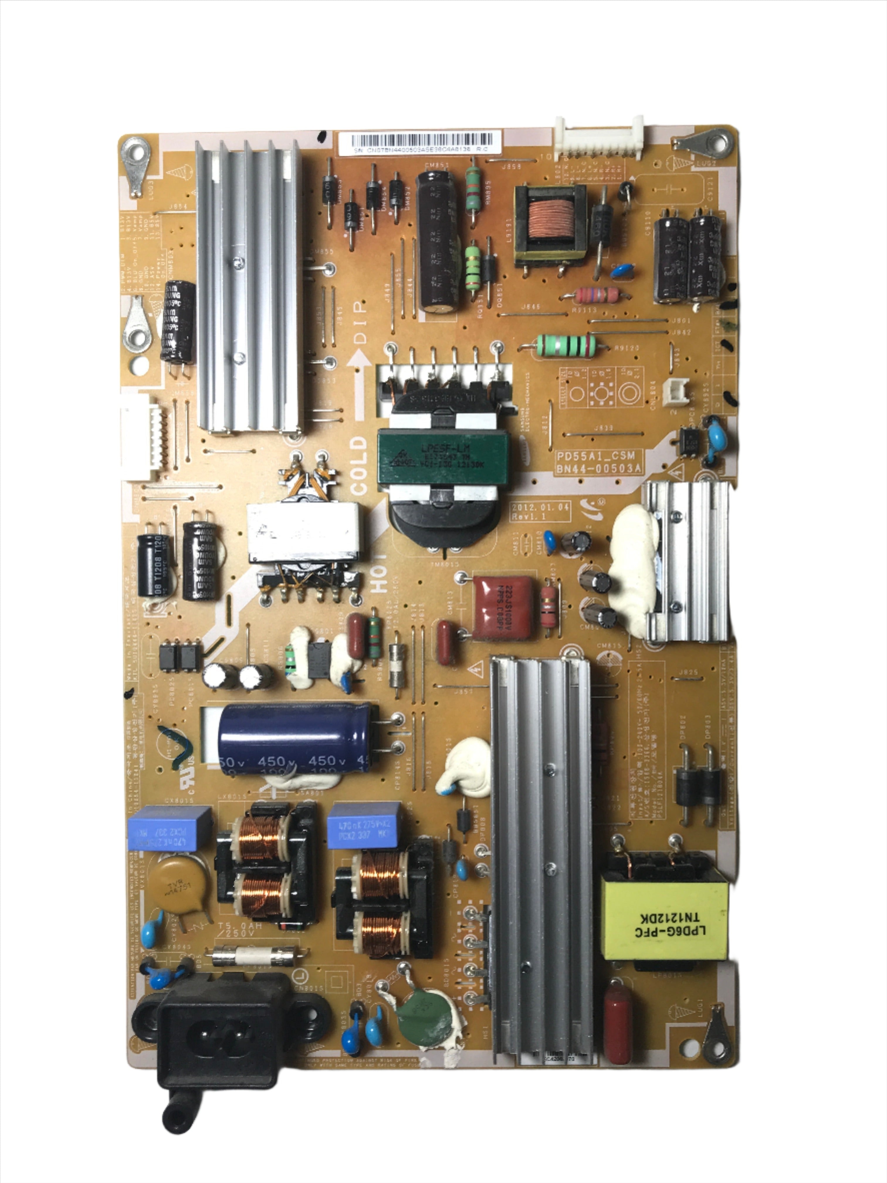 Samsung BN44-00503A (PSLF121B04A) Power Supply / LED Board