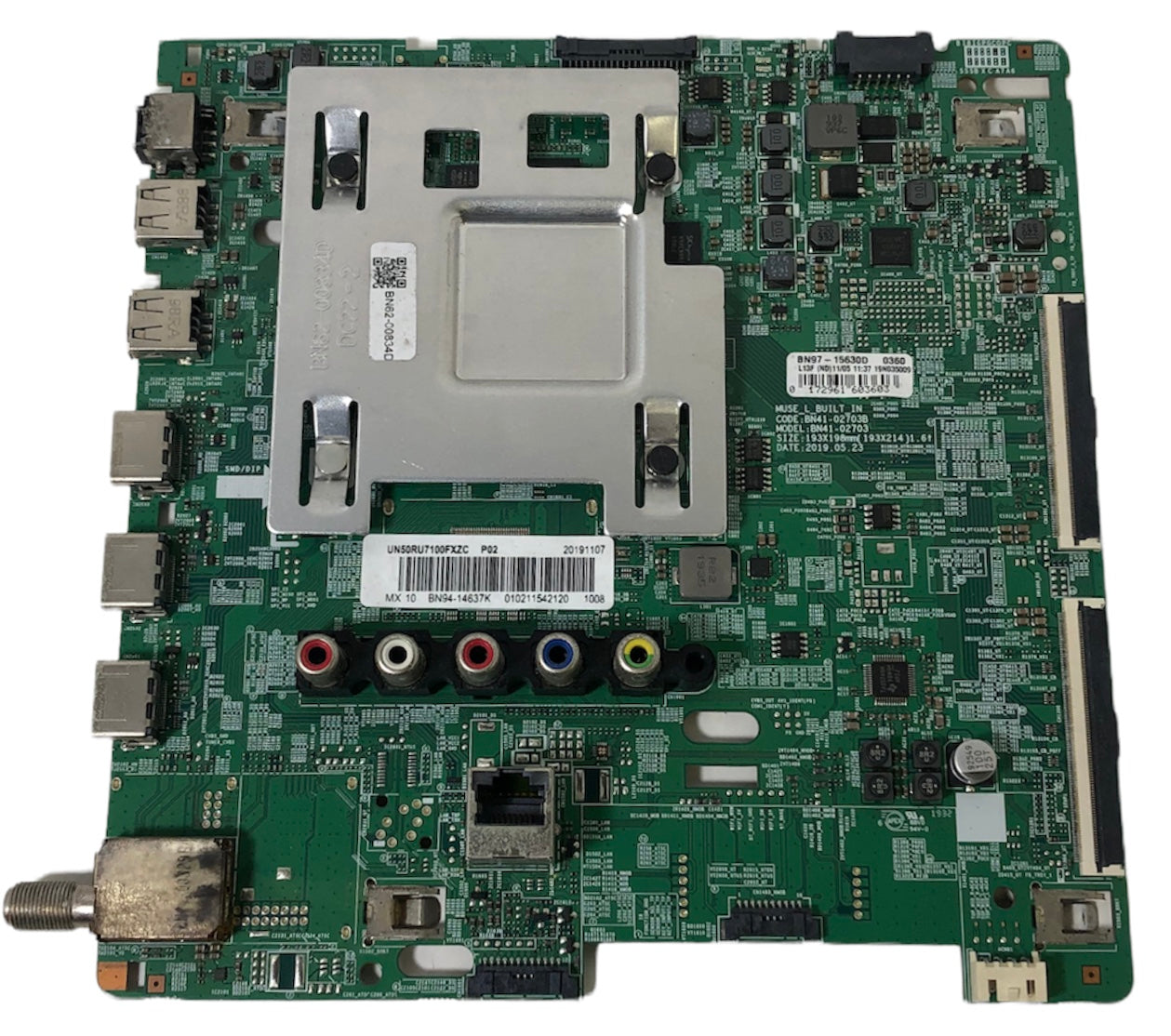 Samsung BN94-14637K Main Board for UN50RU7100FXZA (Version DE03)