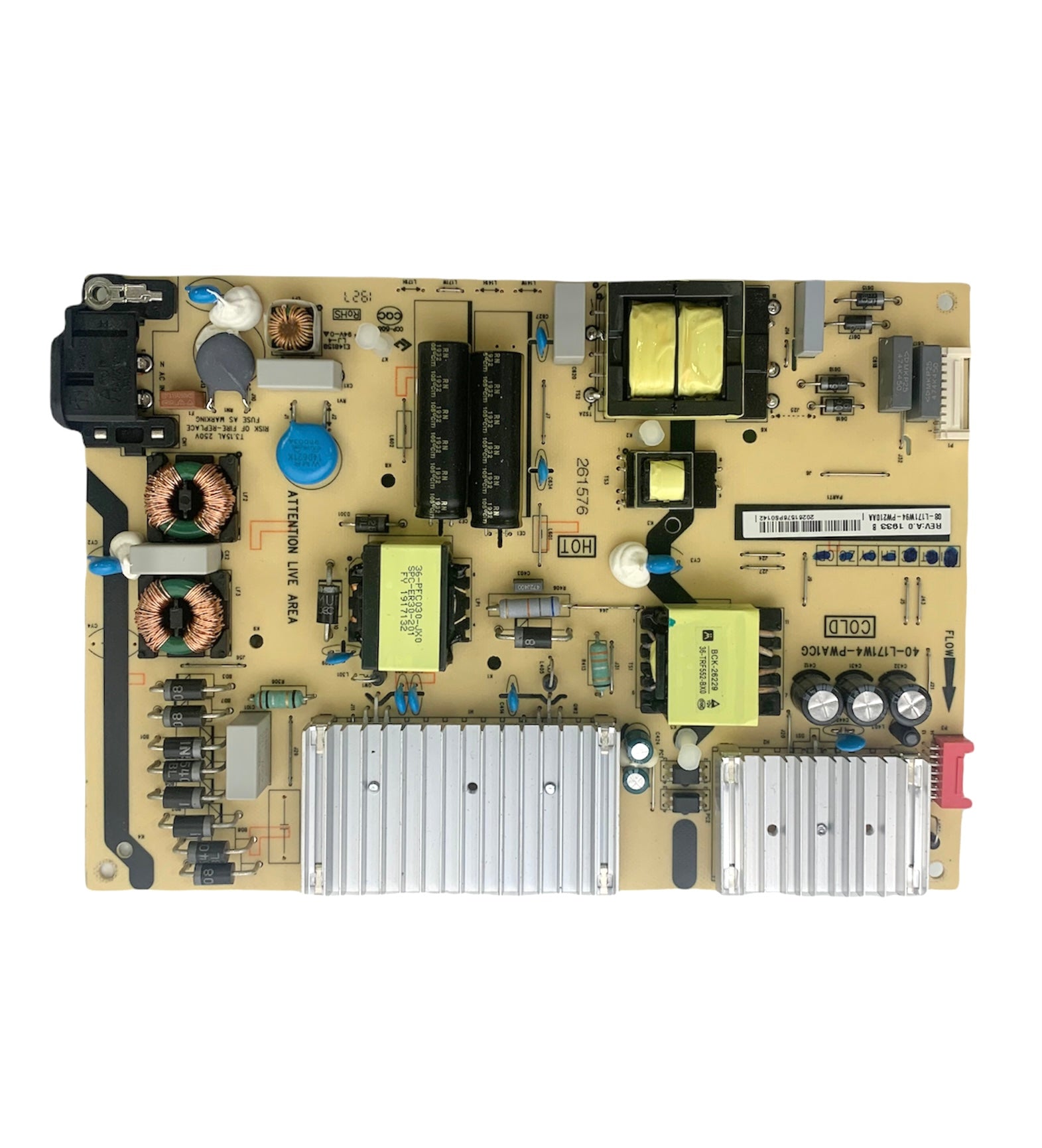 TCL 08-L171W94-PW210AA Power Supply Board/LED Driver