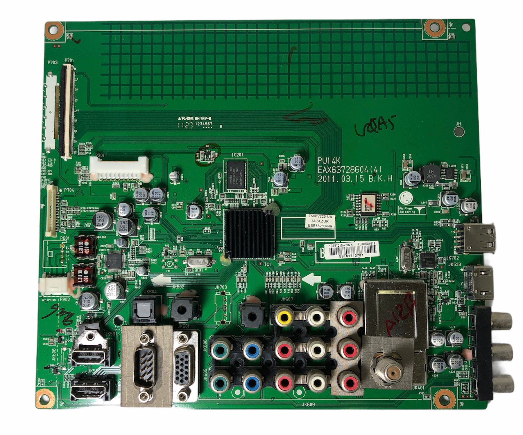 LG EBT61713701 (EAX63728604(4)) Main Board for Z50PV220-UA