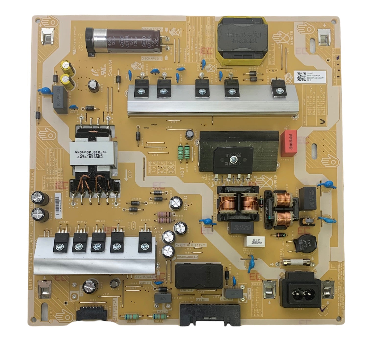 Samsung BN44-01062A Power Supply / LED Driver Board