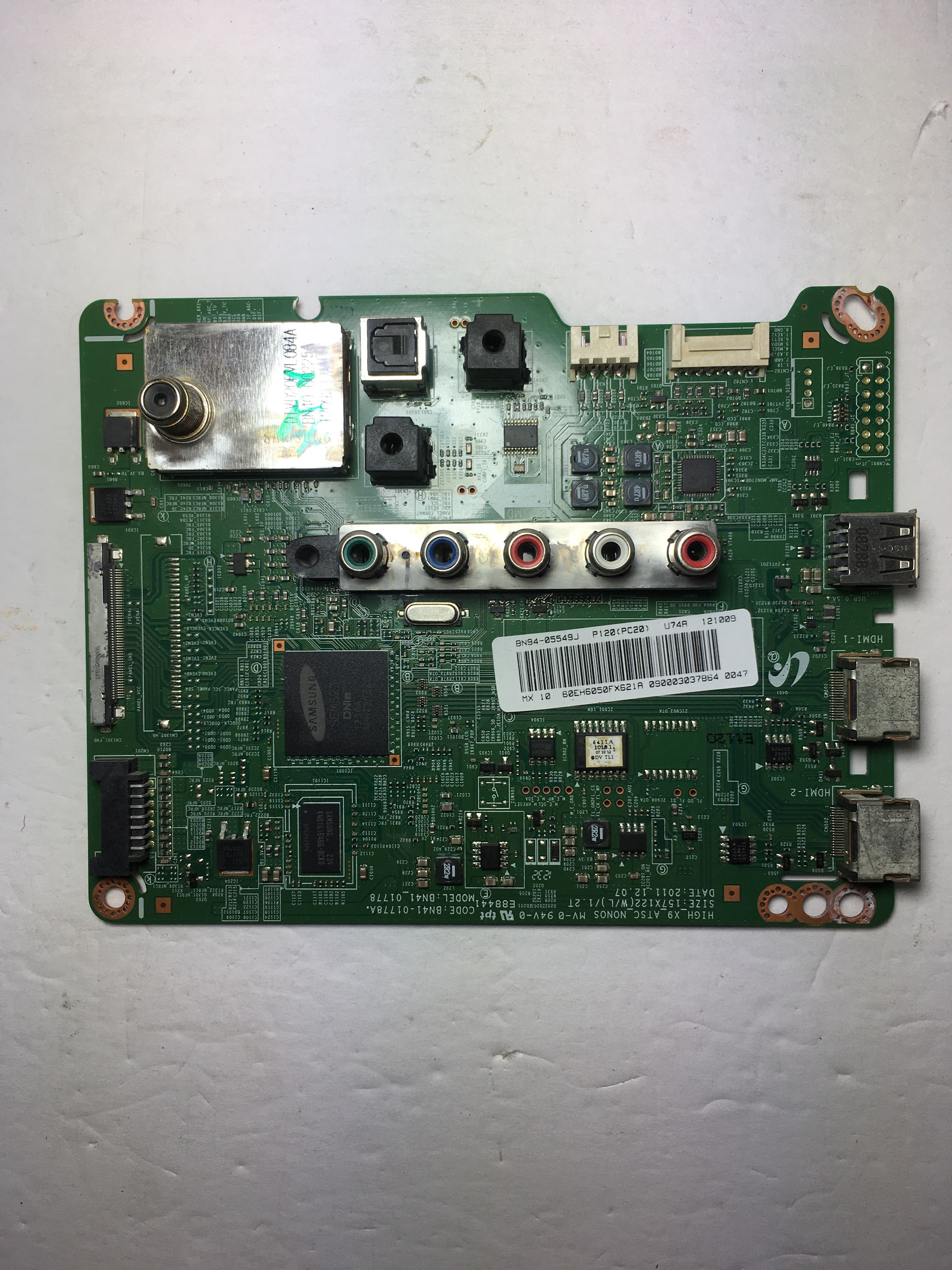 Samsung BN94-05549J Main Board for UN60EH6050FXZA / UN60EH6000FXZA