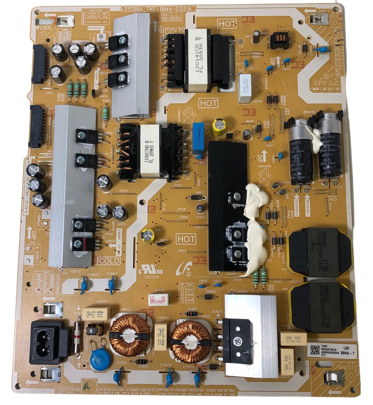 Sony 1-474-710-11 Power Supply Board - Thumbnail 2