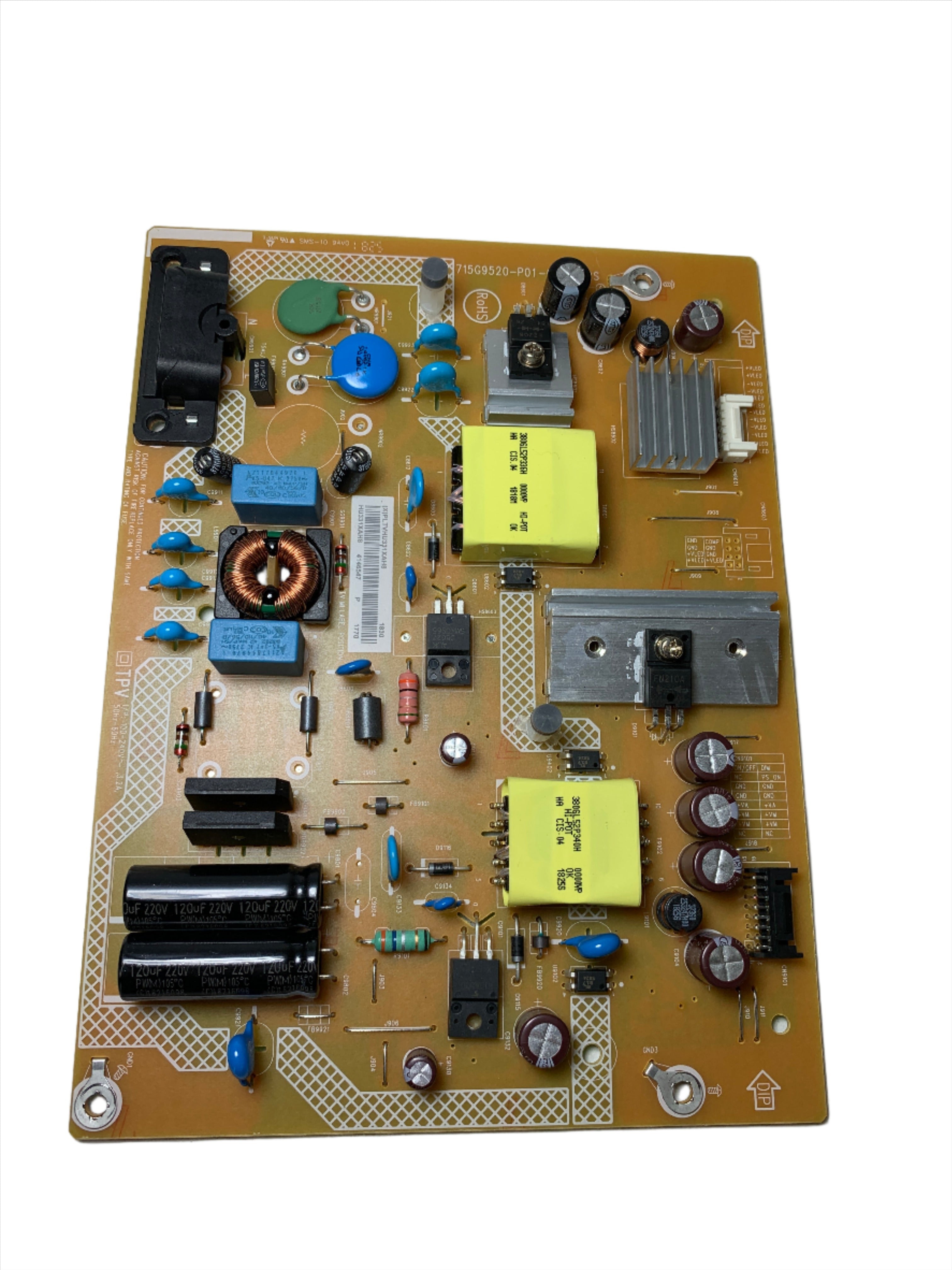 Insignia PLTVHU331XAH8 Power Supply Board