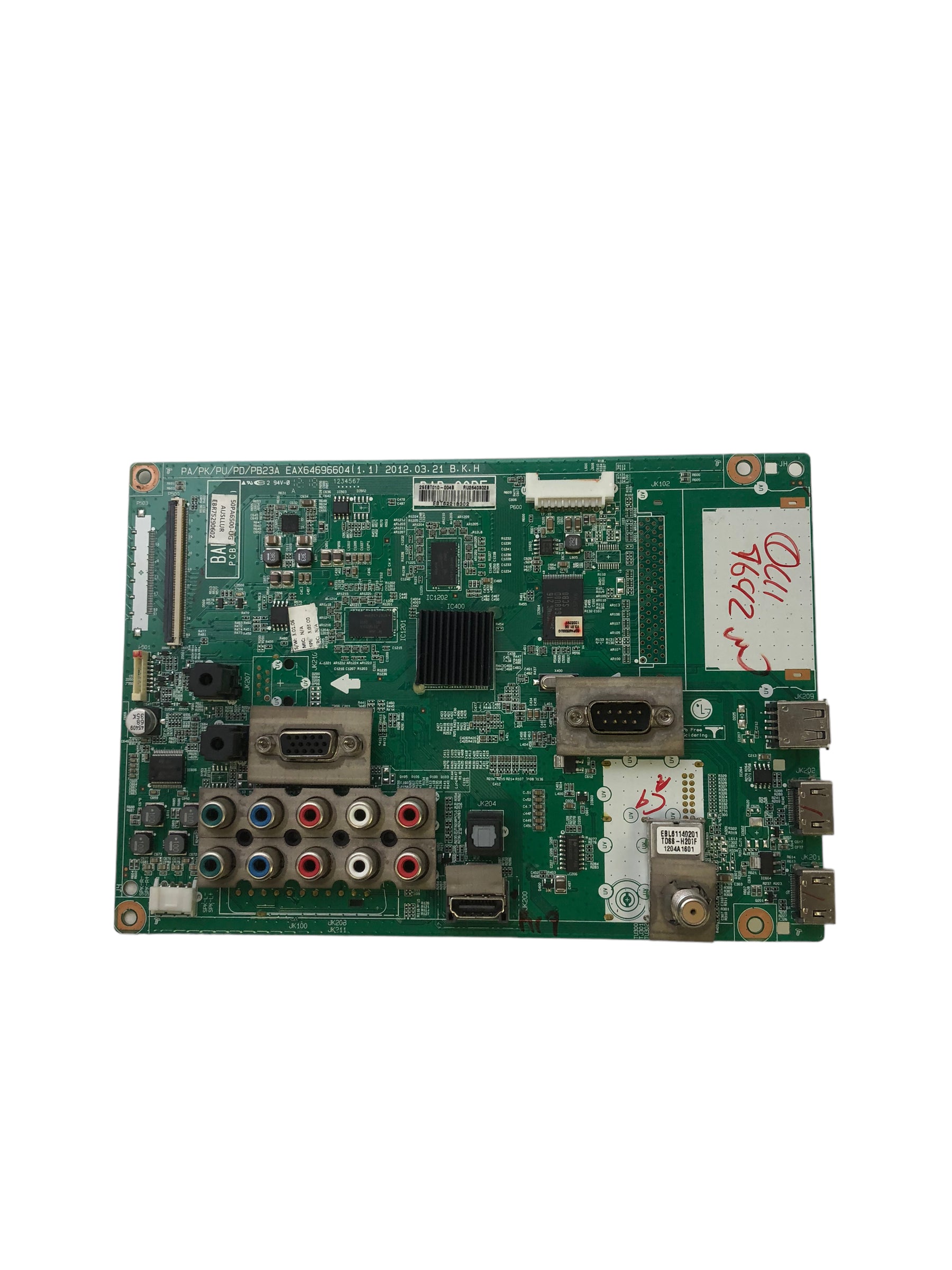 LG EBT62218302 (EBR75290602) Main Board for 50PA6500-UG