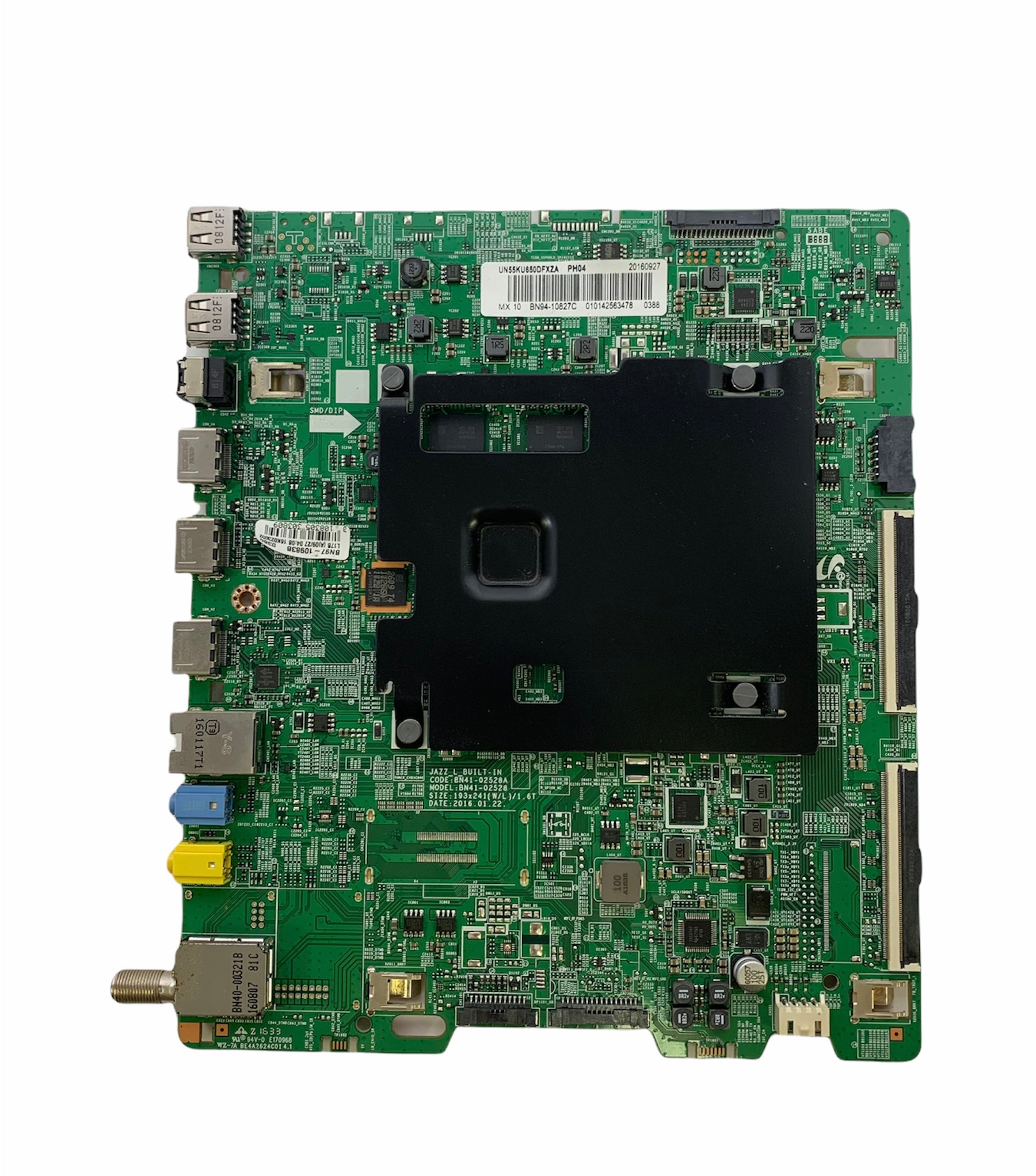 Samsung BN94-10827C Main Board for UN55KU650DFXZA (Version FA01)