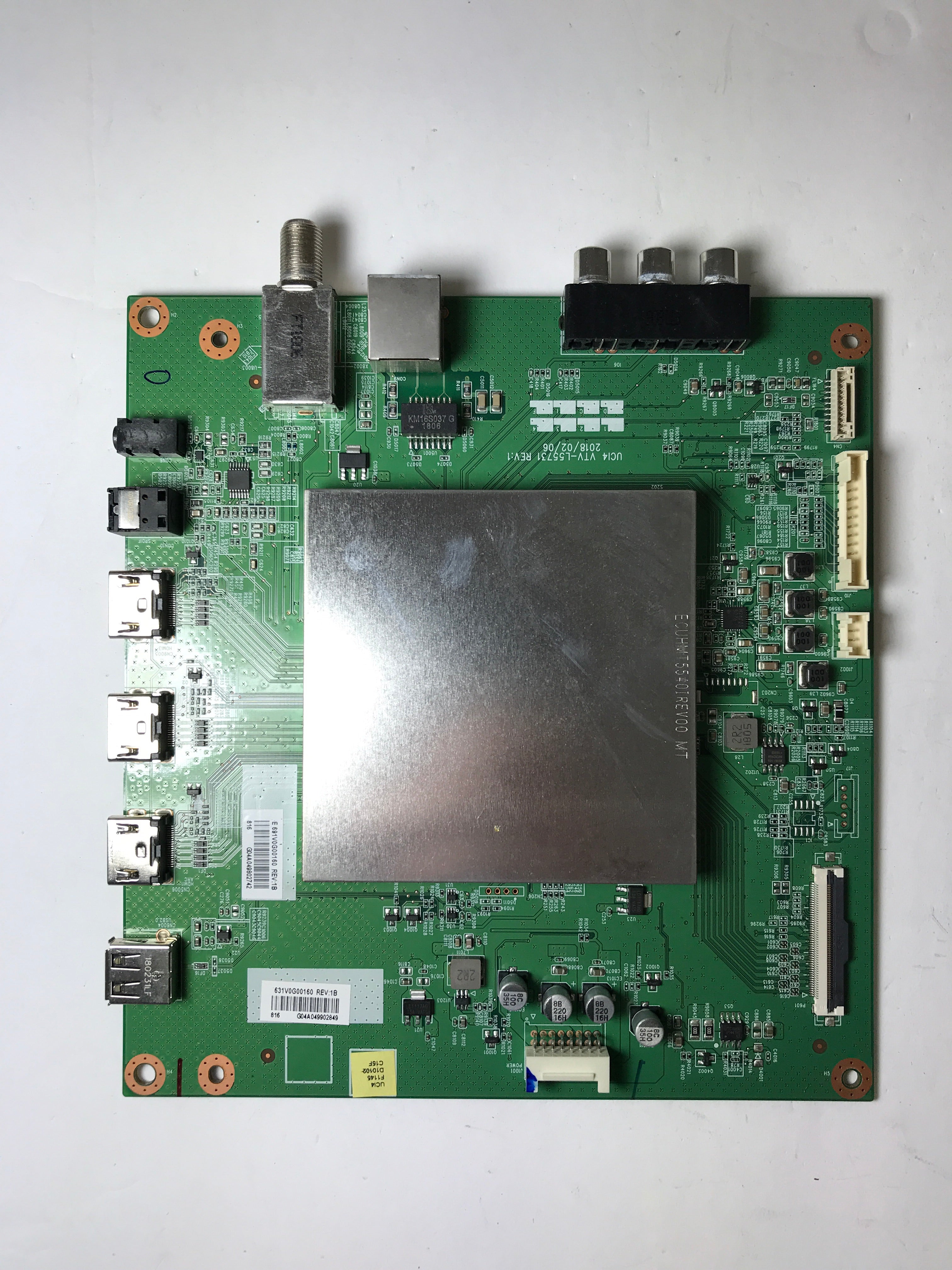 Toshiba 691V0G00160 Main Board for 43LF621U19