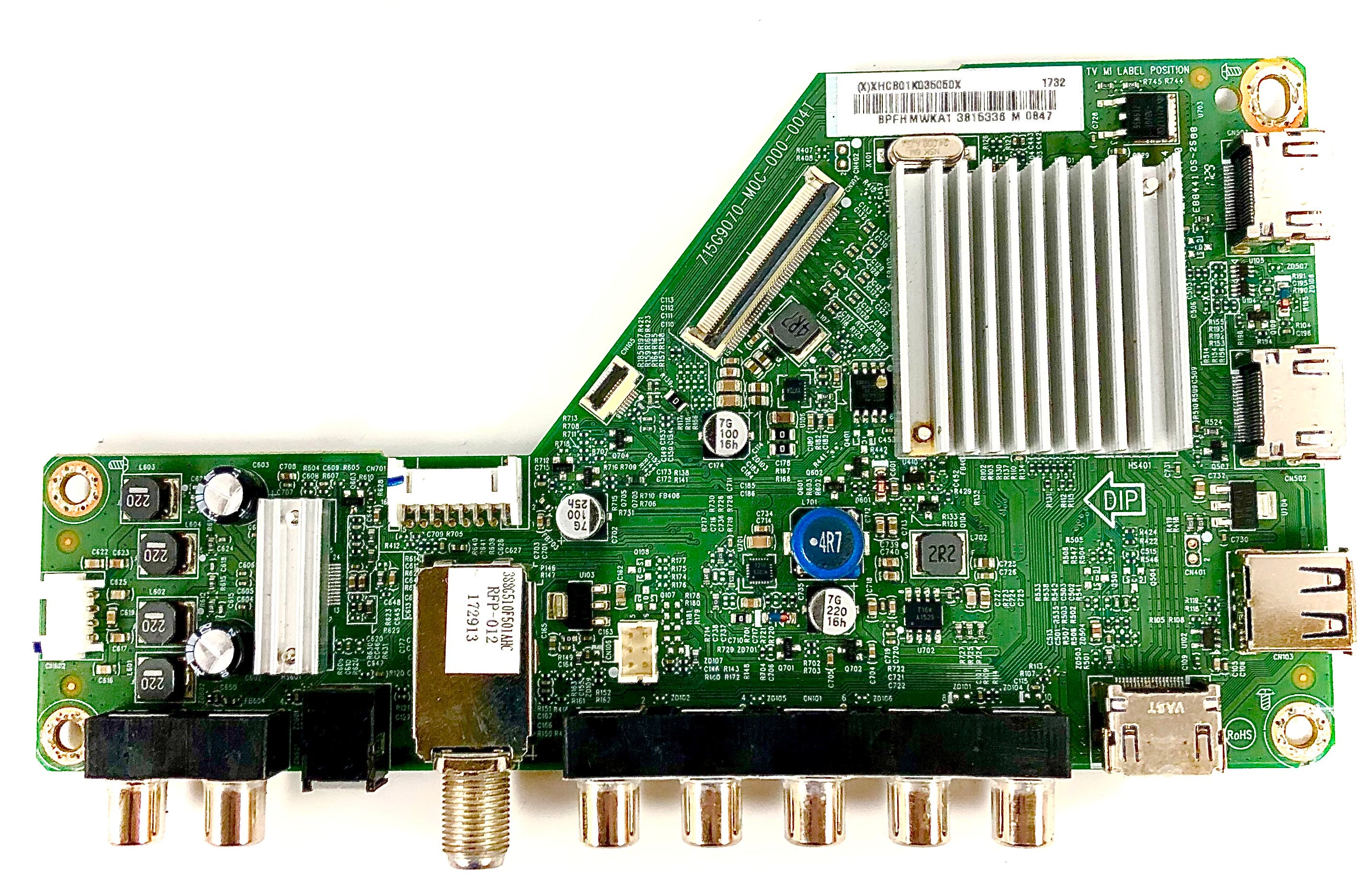 Vizio 756TXHCB01K035 Main Board for D55un-E1 (LTMEVPKT Serial)