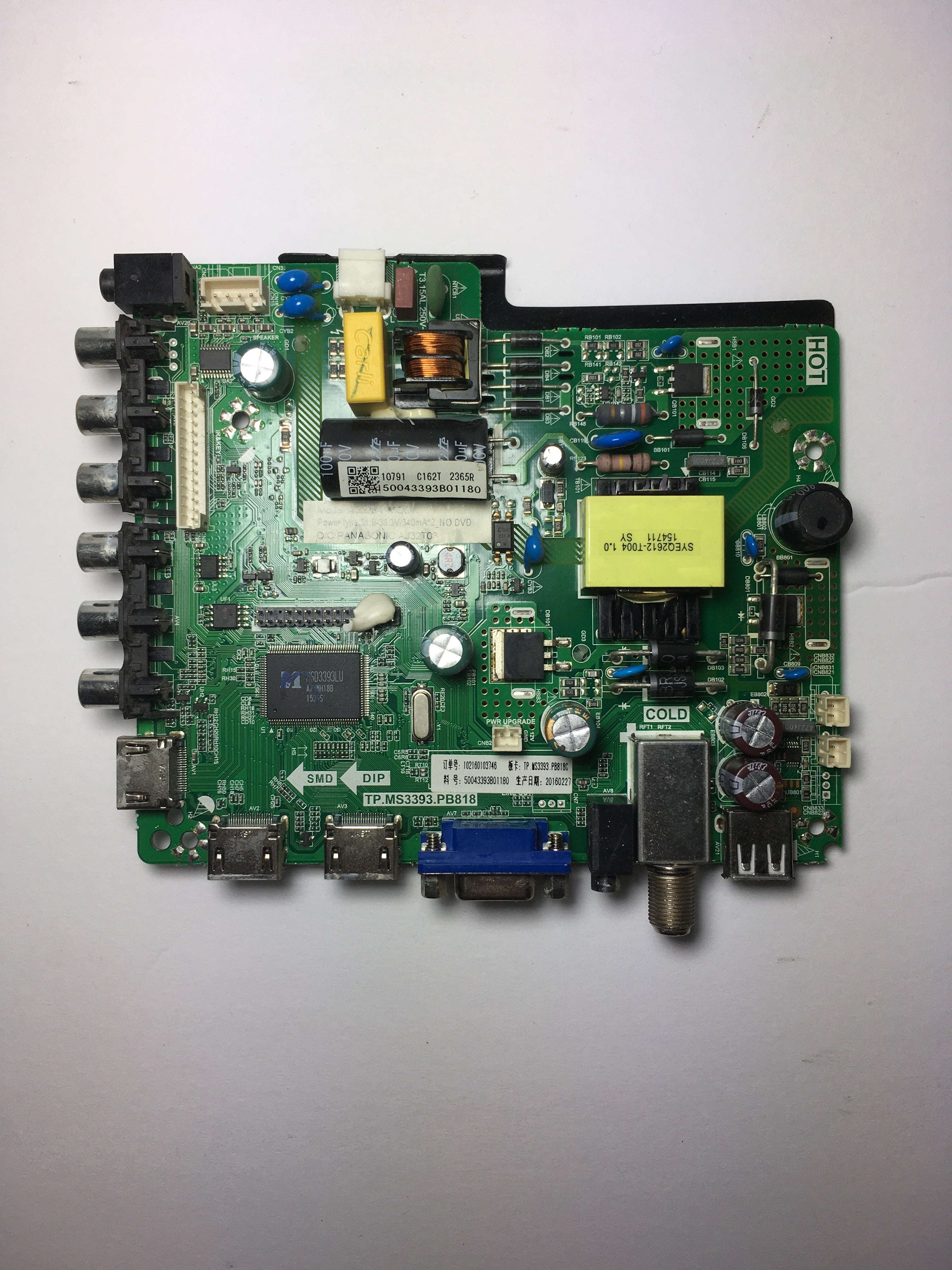 Sceptre 50043393B01180 Main Board/Power Supply for X322BV-MQC
