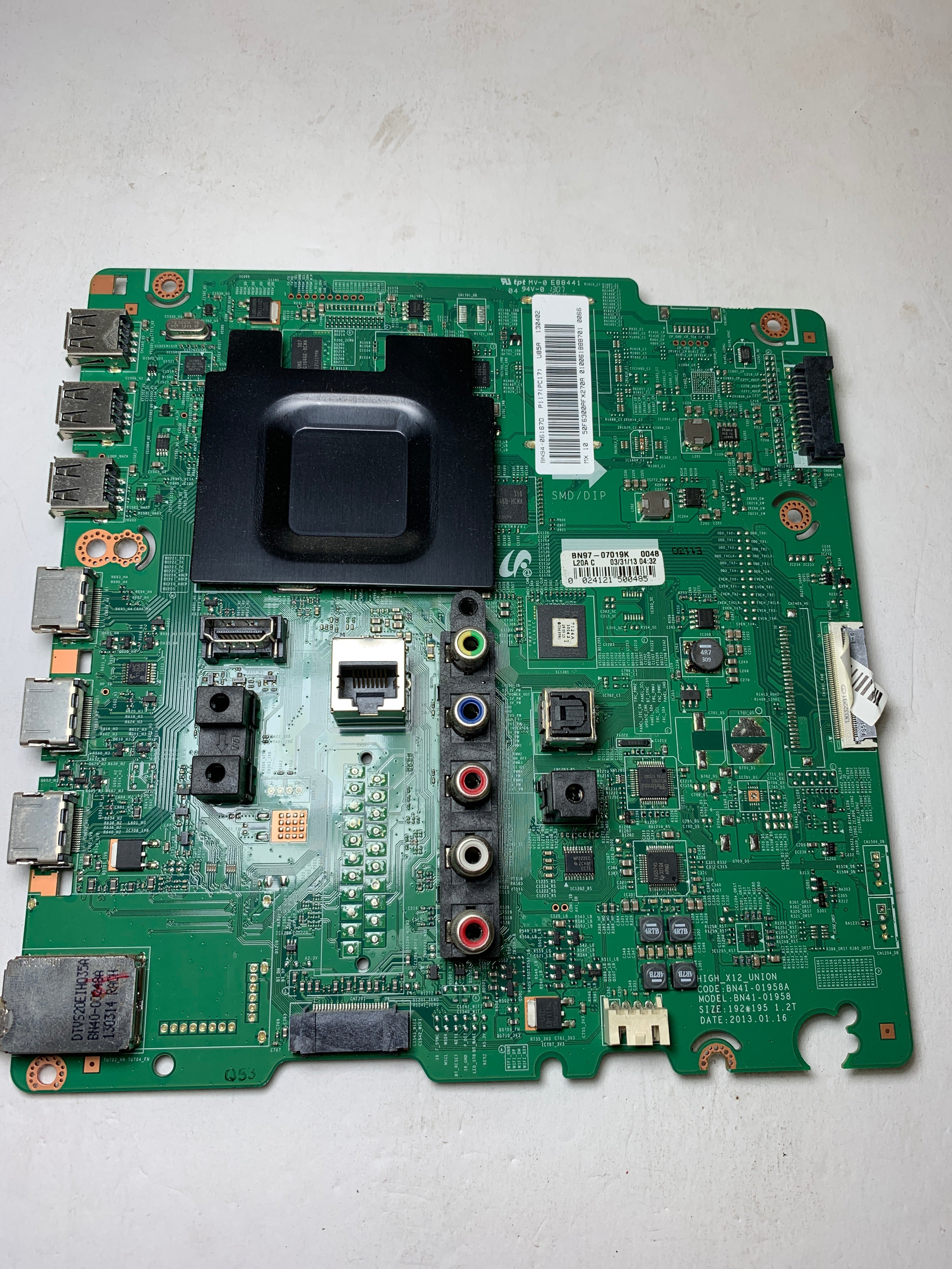 Samsung BN94-06167D Main Board for UN50F6300AFXZA