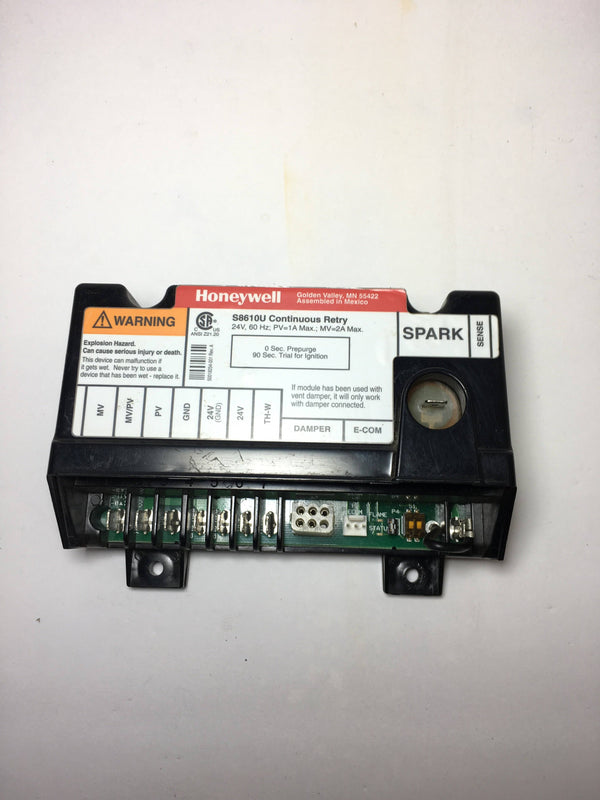 Honeywell S8610U Intermittent Pilot Ignition Control Board