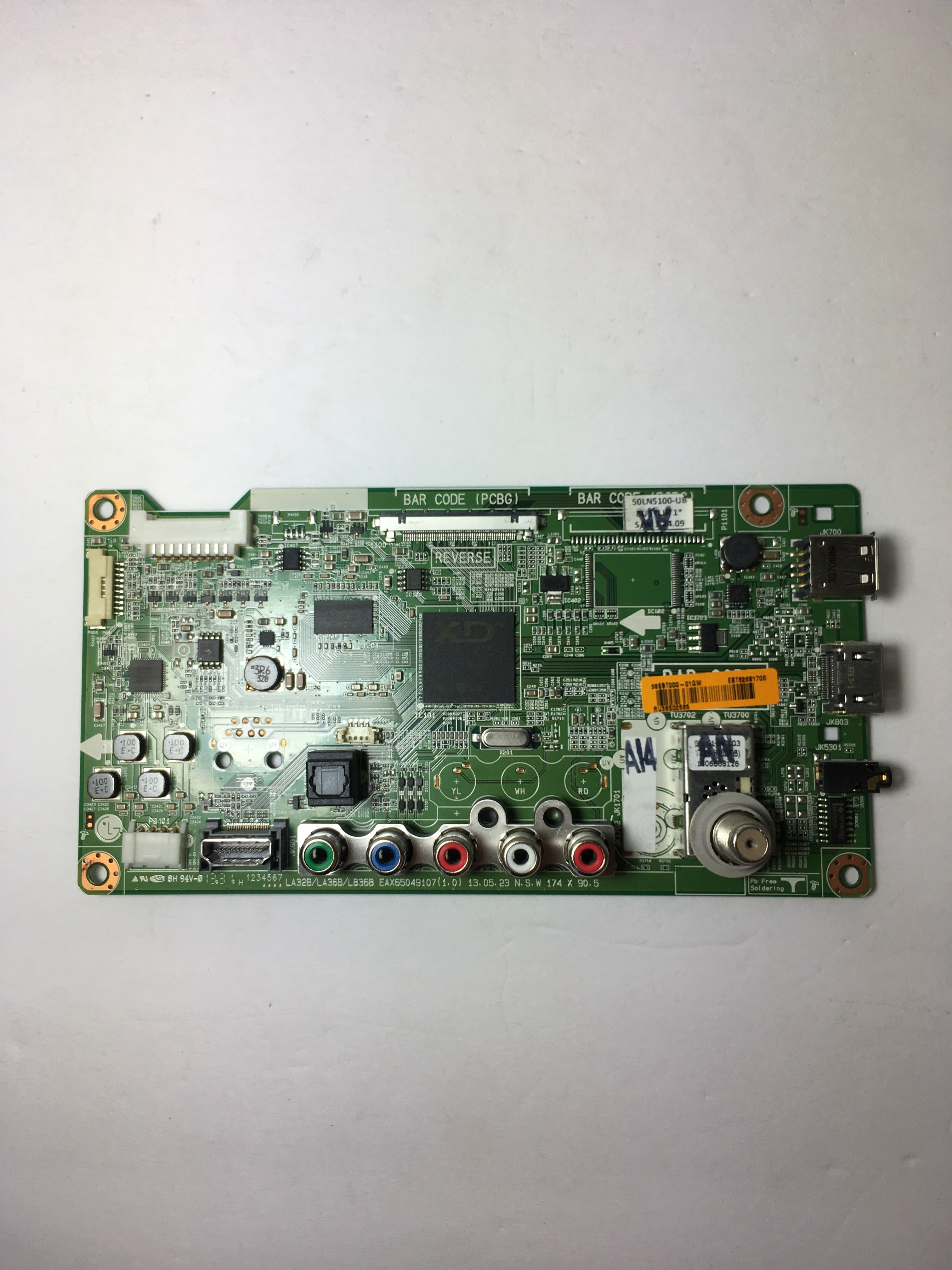 LG EBT62681706 (EAX65049107(1.0)) Main Board for 50LN5100-UB
