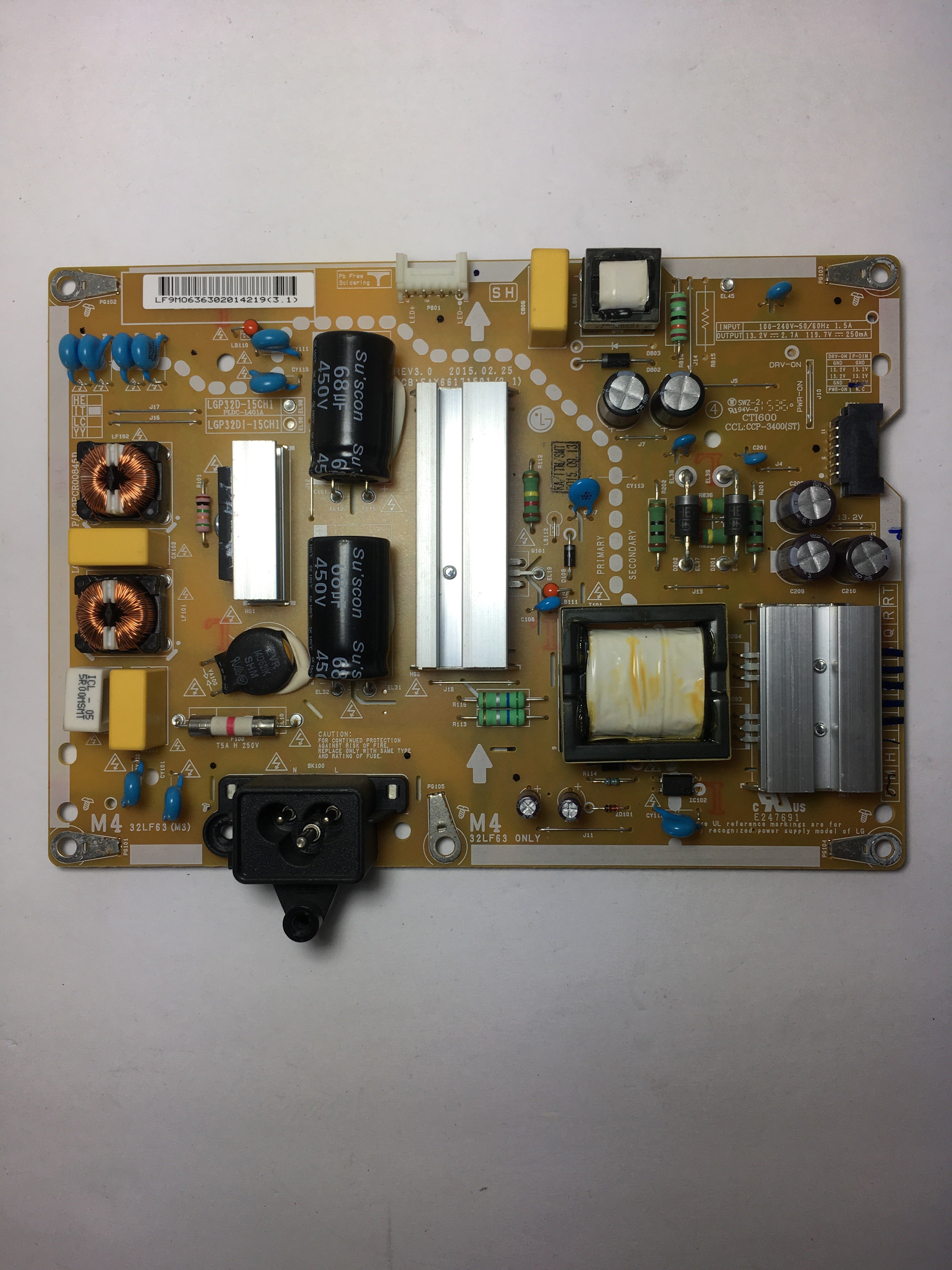 LG EAY63630201 (LGP32D-15CH1) Power Supply