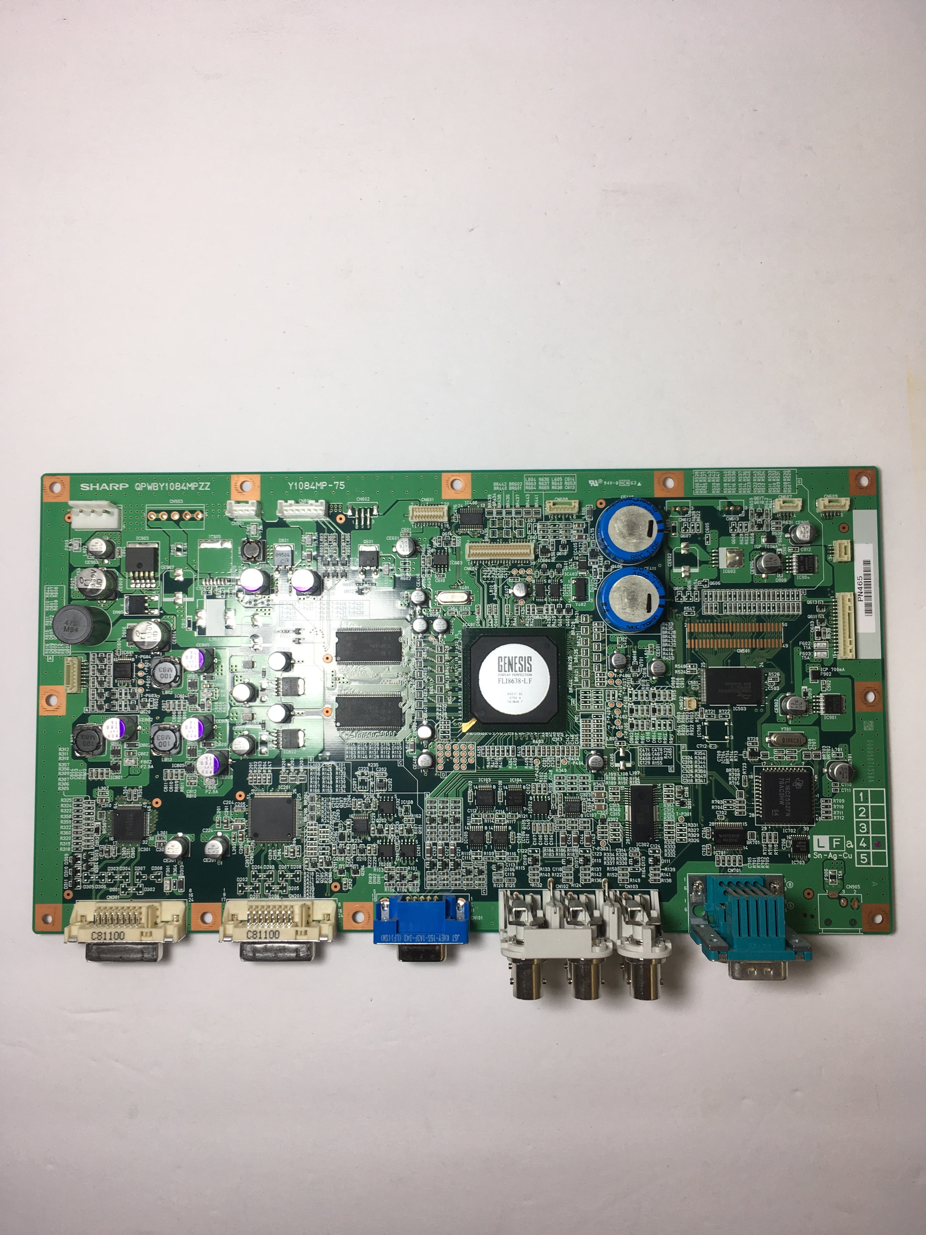 Sharp QPWBY1084MPZZ (Y1084MP-75) Main Board for PN-465U