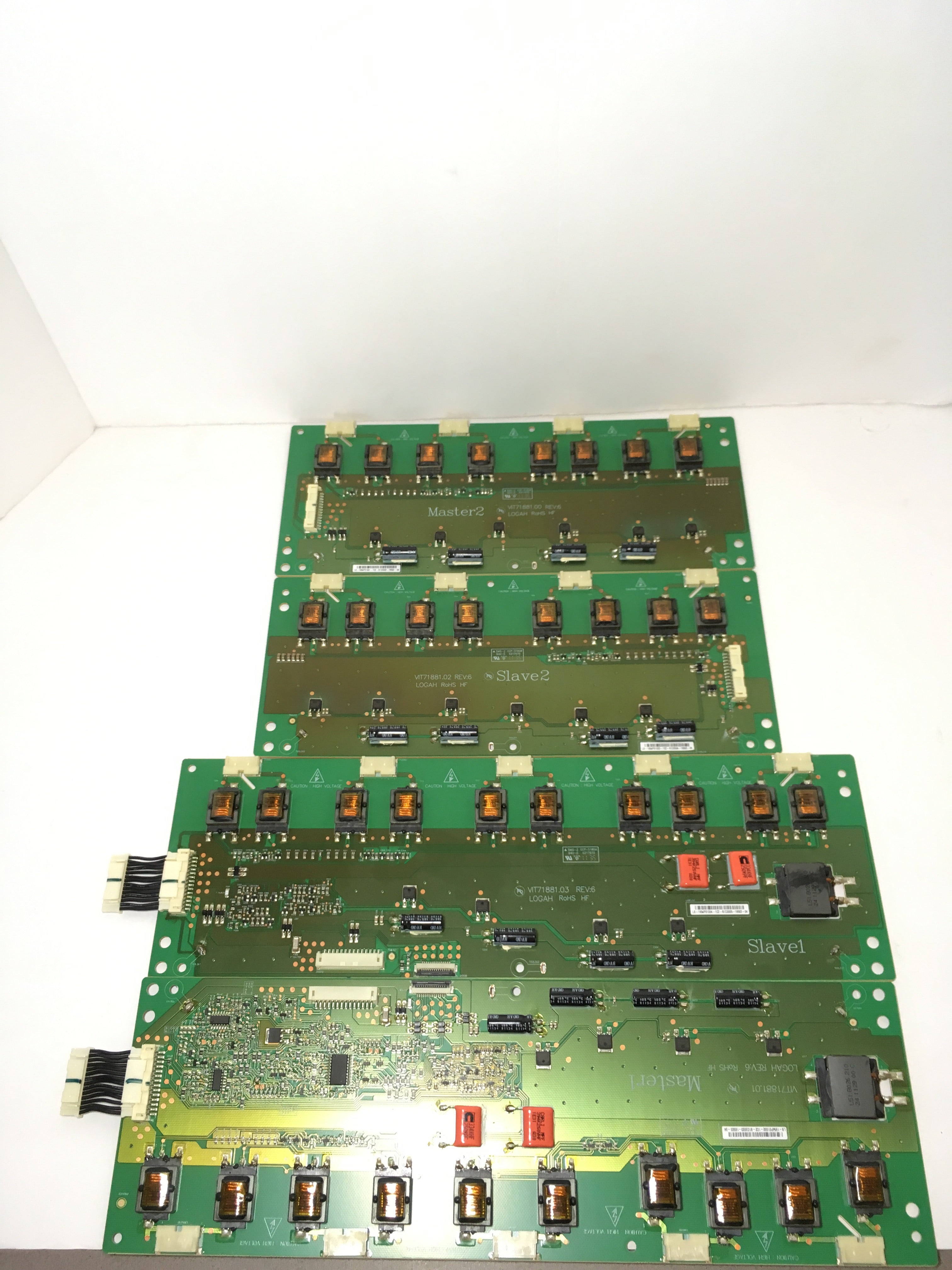 NEC VIT71881 Backlight Inverter Kit Rev:6 with connectors